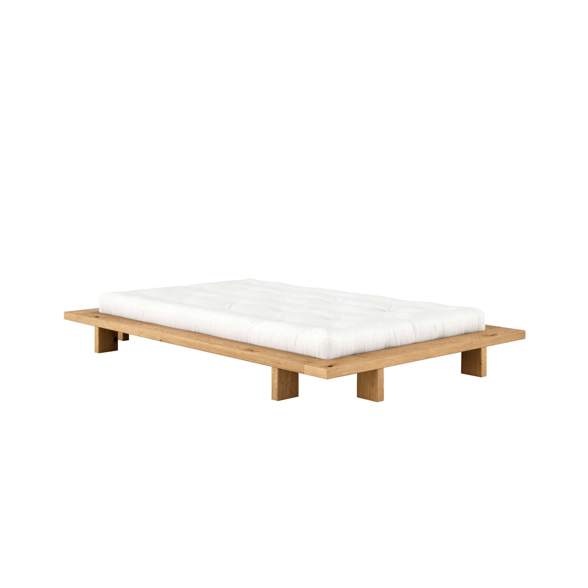 Karup Design Bettgestell »JAPAN BED Futonbett aus FSC®zertifiziertem Massivholz,  Eiche, bequem« Erhältlich für Matratzen Breite 90, 120, 140, 160 oder 180 cm,  zeitlos, , inkl. Lattenrost, ohne Matratze, Made in Europa