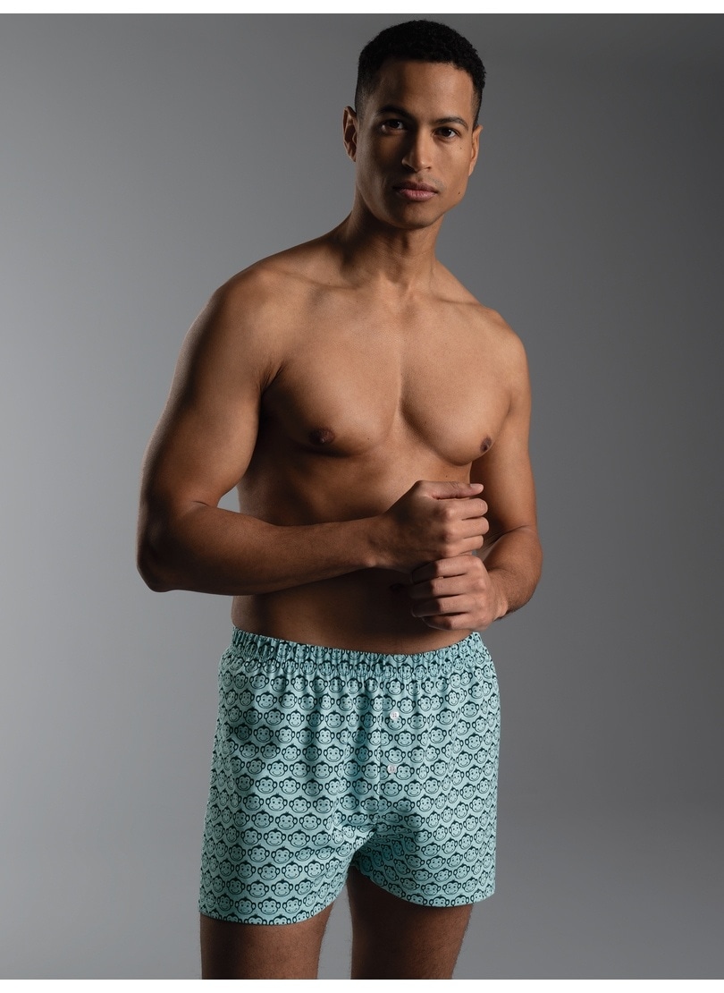 Trigema Boxershorts »TRIGEMA Boxershorts mit Allover-Muster "Äffchen"« 1 Stk.