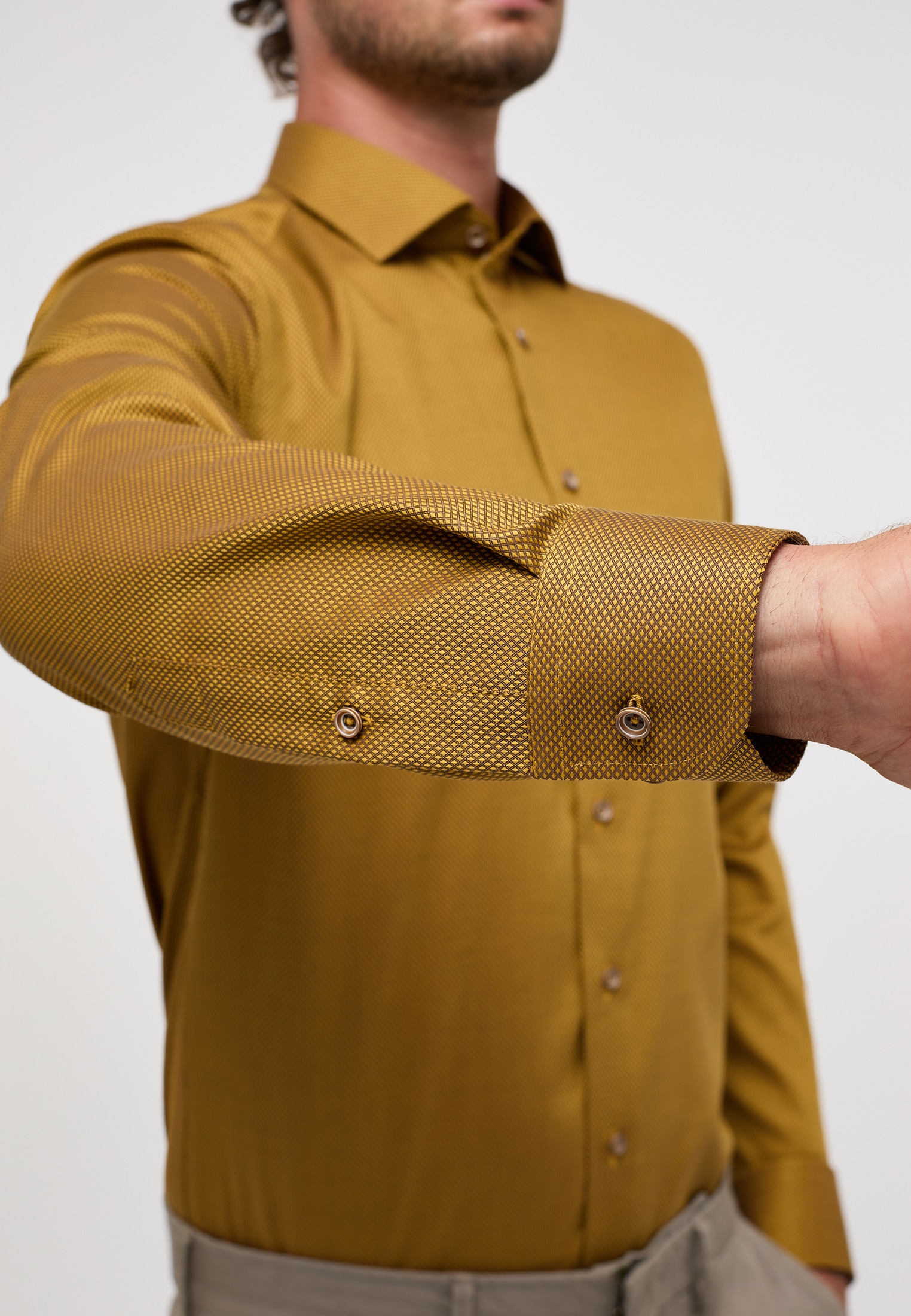 Eterna Langarmhemd »SLIM FIT«
