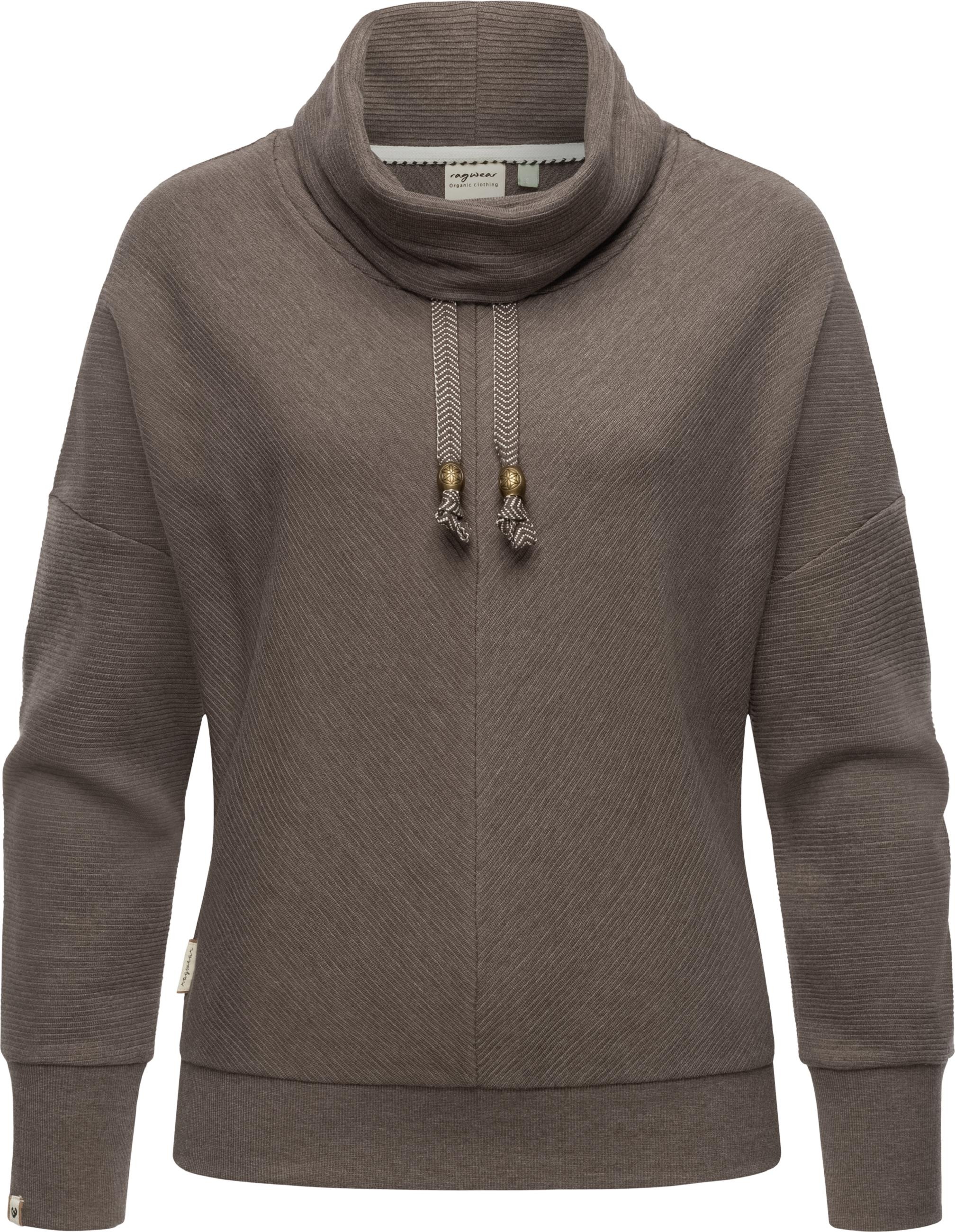 Ragwear Sweater »Sweater Balancia Organic«, Damen Hoodie aus Bio-Baumwolle im Oversize-Schnitt