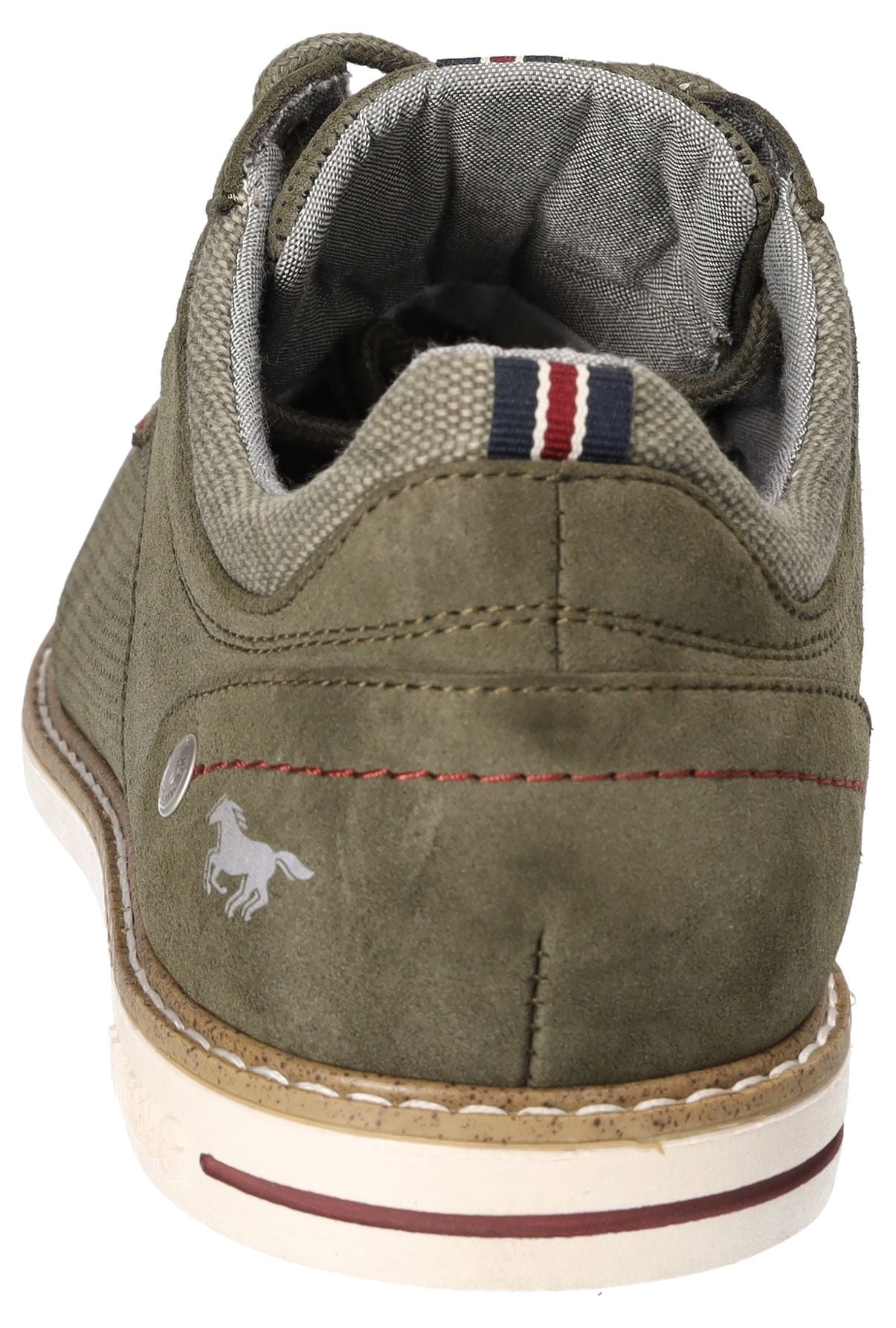Mustang Shoes Schnürschuh, Freizeitschuh, Halbschuh, Schnürschuh mit Perforation