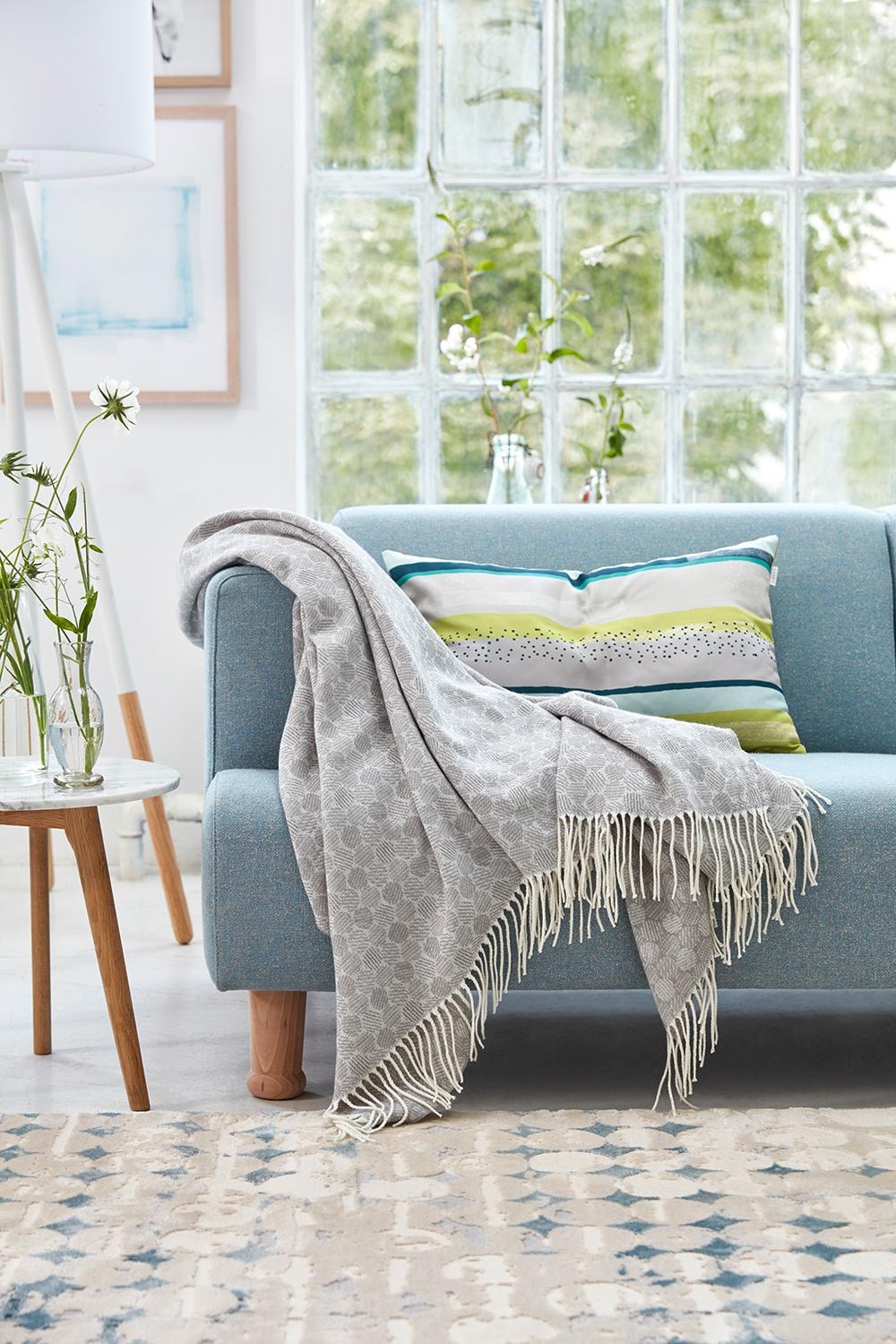 Esprit Teppich »Velvet Spots  ESP-3352« rechteckig 12 mm Höhe Kurzflor, Hoch Tief Struktur, Wohnzimmer, Schlafzimmer