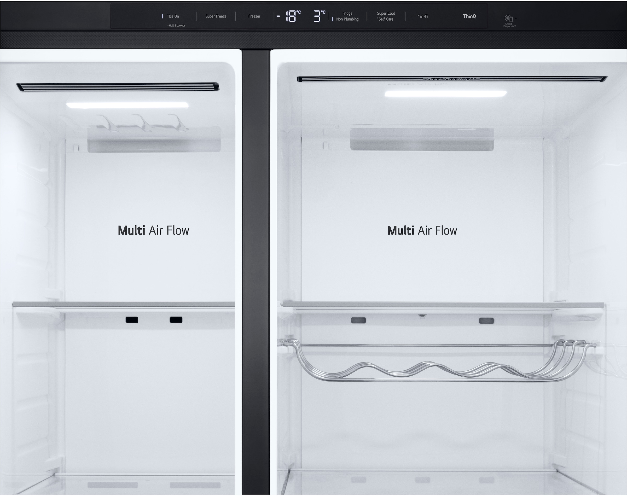 LG Side-by-Side L-Serie »GSLE81EPBD« 179 cm hoch 91,3 cm breit