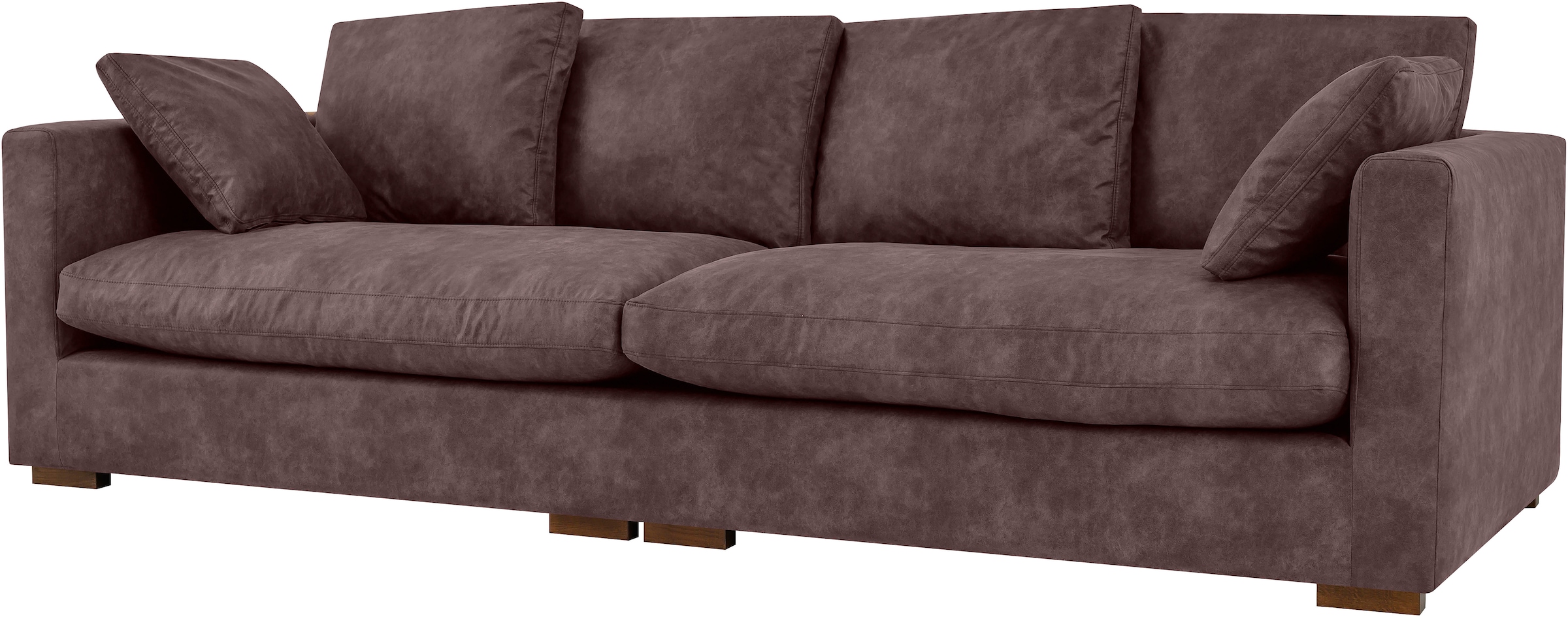 Home affaire Big-Sofa »Coray«, extra weich und kuschelig, Füllung mit Federn und Daunen