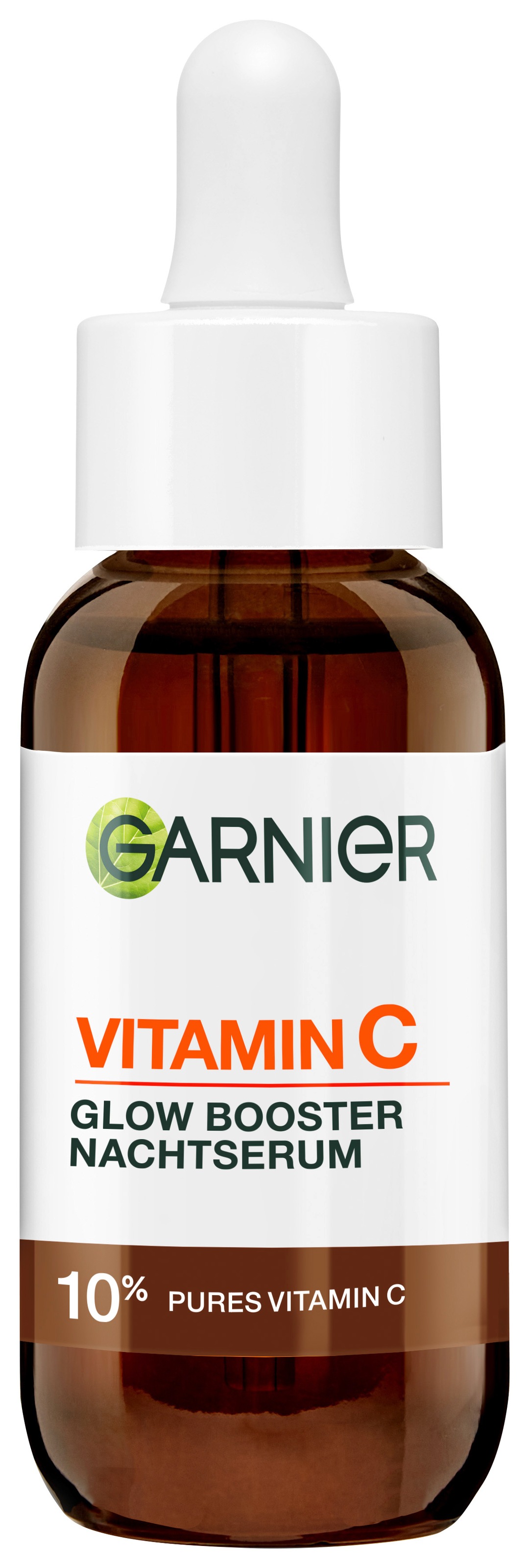 GARNIER Gesichtsserum »VITAMIN C GLOW BOOSTER NACHTSERUM« mit Hyaluronsäure