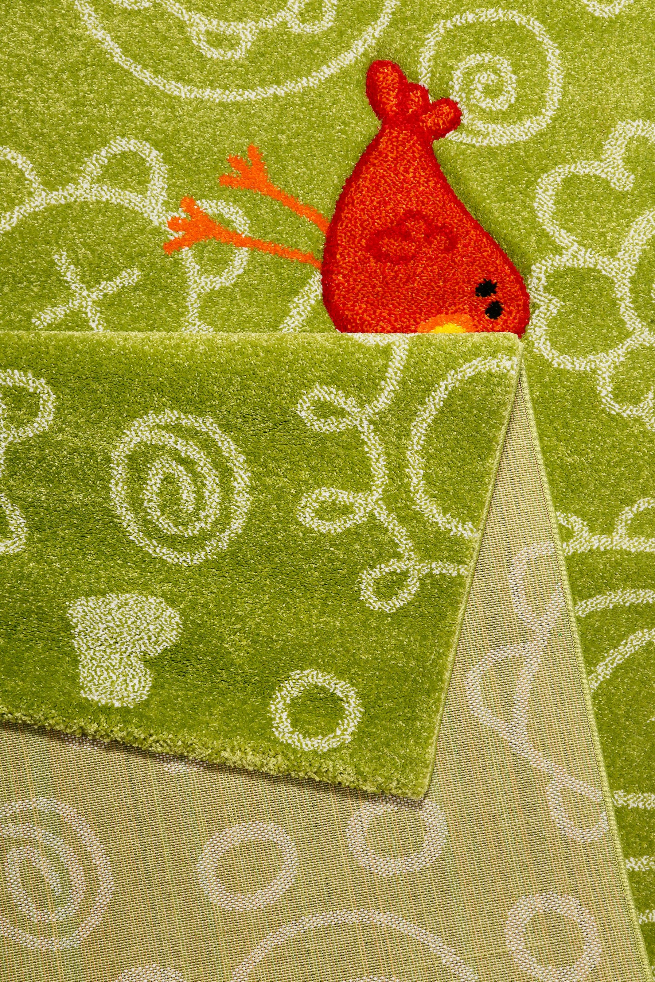 Sigikid Kinderteppich »Crocodile« rechteckig 13 mm Höhe