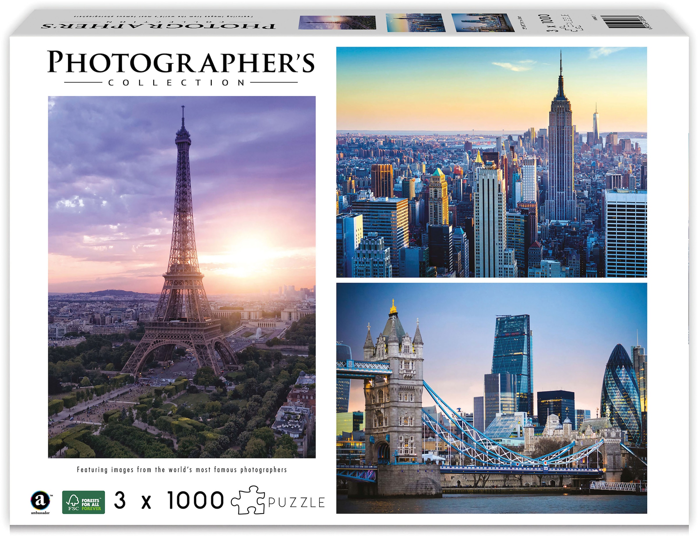 Carletto Puzzle »Ambasador, Photographer's Collection, Wahrzeichen«