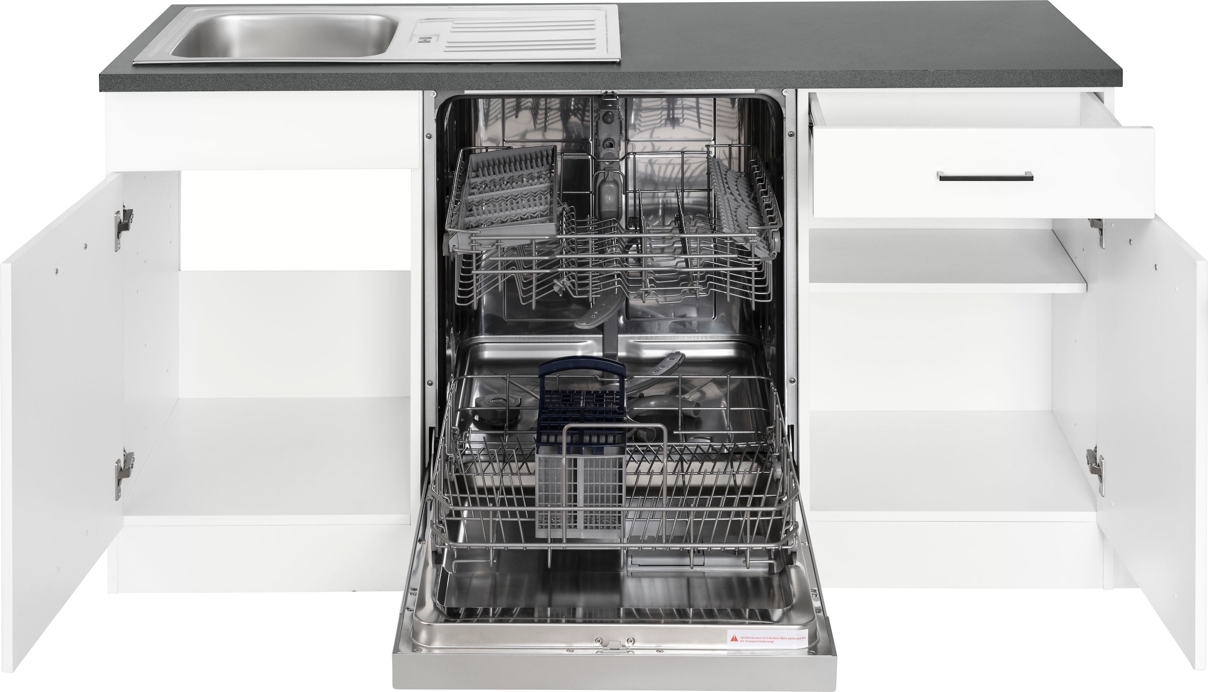 KOCHSTATION Winkelküche »KS-Trier«, mit E-Geräten, Stellbreite 220/220 cm