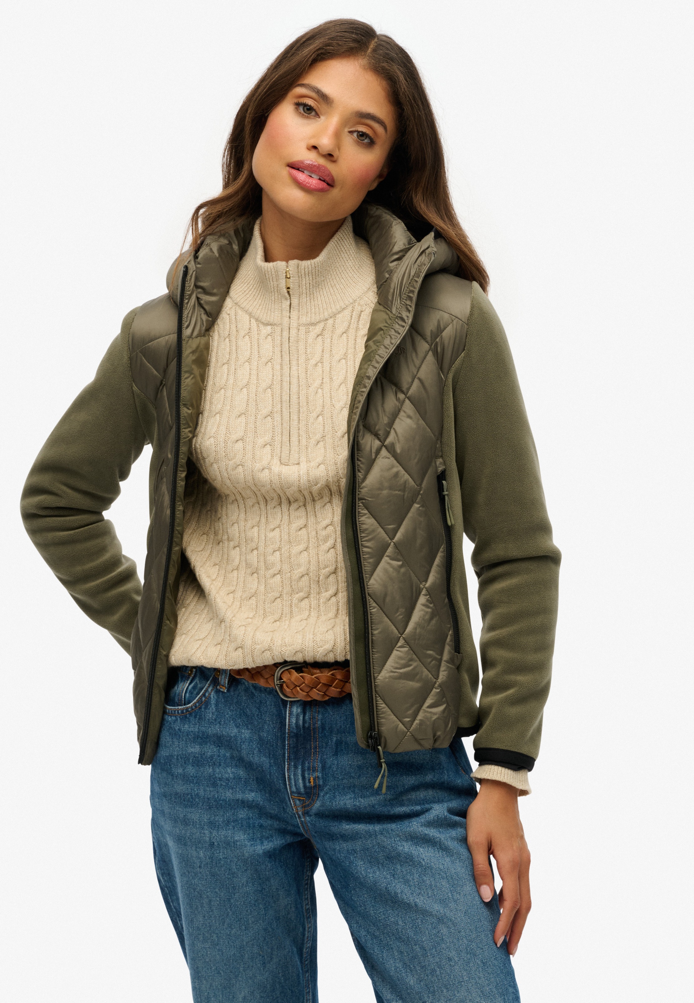 Superdry Steppjacke »HOODED HERITAGE STORM JACKET«