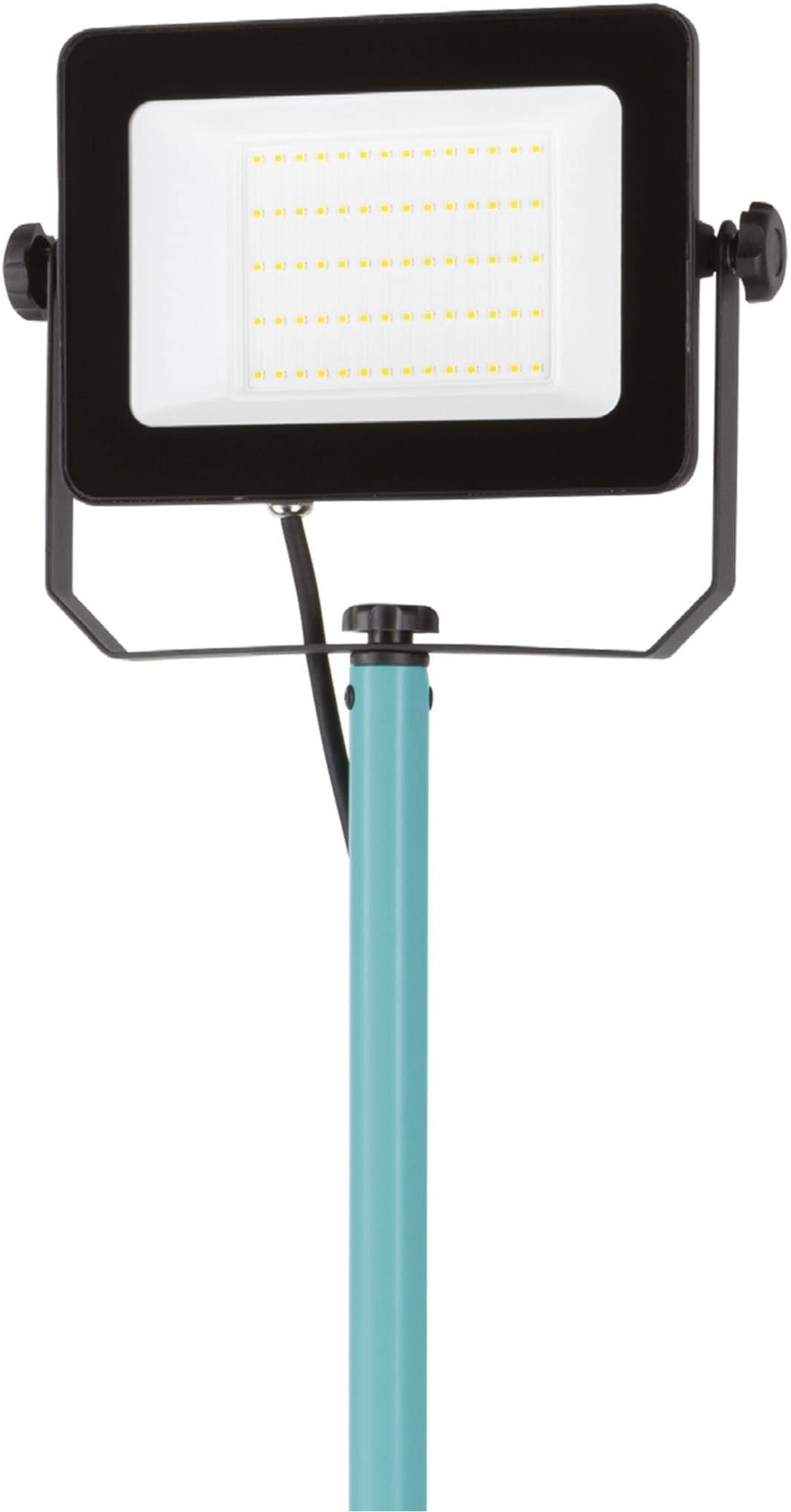 EGLO Deckenstrahler »AVELAR Strahler - Alu, Kunststoff - LED - 52W - IP65« LED-Modul 1 Stk. Neutralweiß Baustrahler, Arbeitsleuchte, Arbeitsscheinwerfer, L75xB68,5xH190,5cm