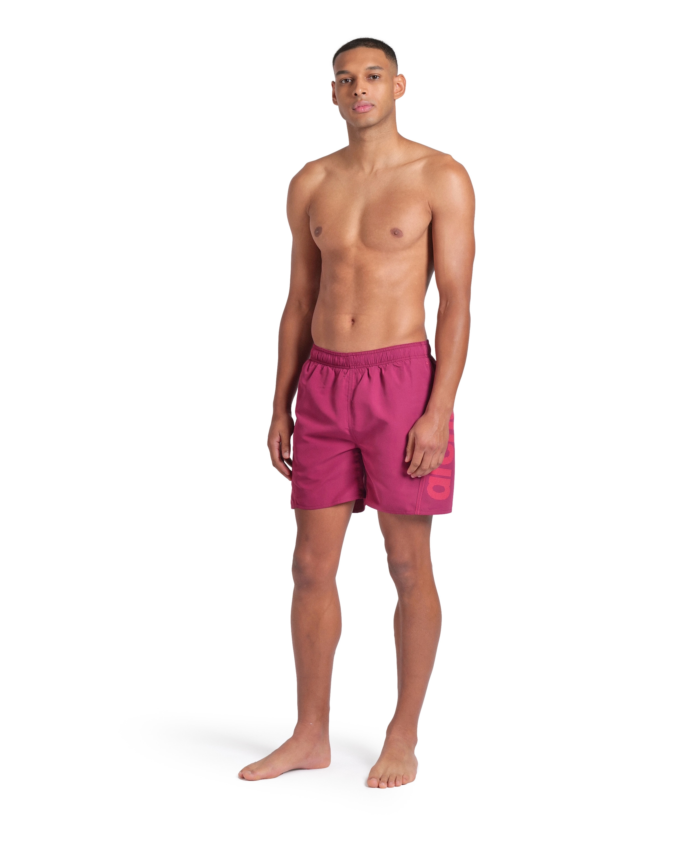 Arena Badeshorts »FUNDAMENTALS ARENA LOGO BOXER R«