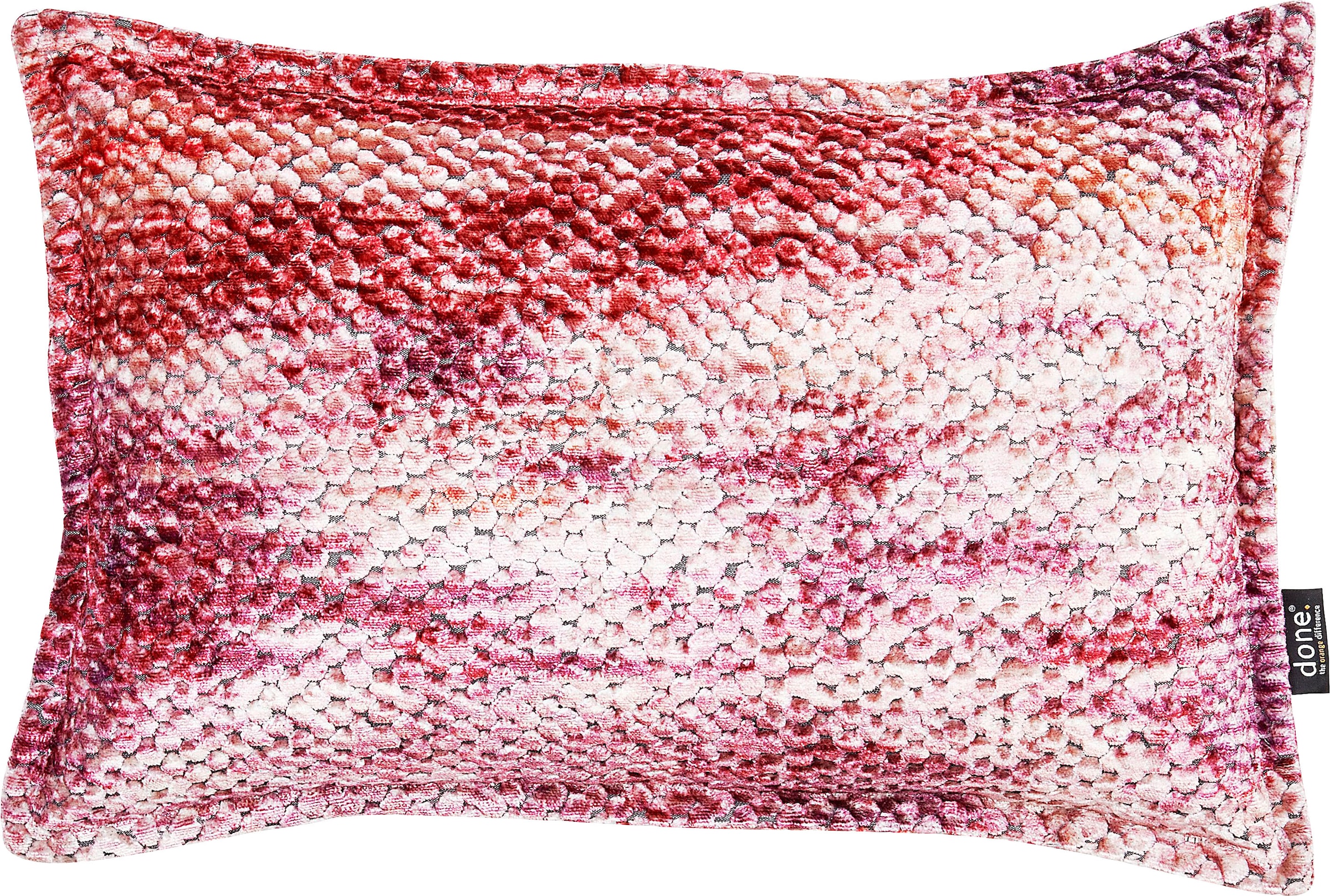 done.® Dekokissen »Glam Colour« Reißverschluss, Ohne Füllung, meliert