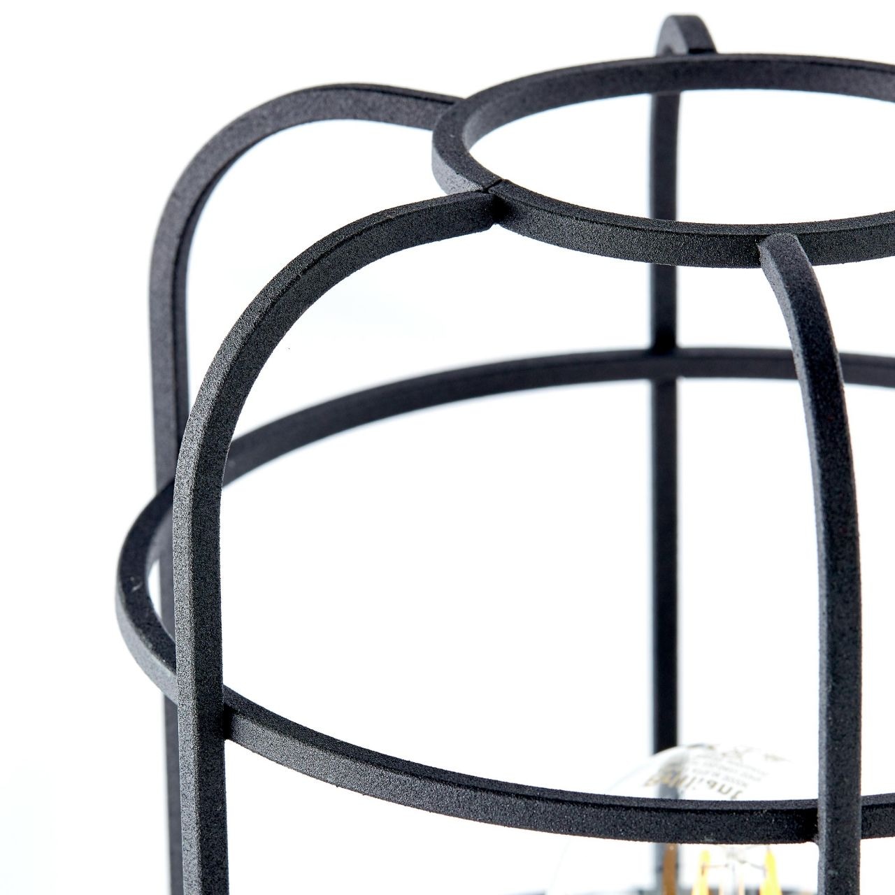 Brilliant Tischleuchte »Gwen« E27 1 Stk. 26,5 cm Höhe, Ø 20 cm, E27, Metall/Holz, antik holz/schwarz korund