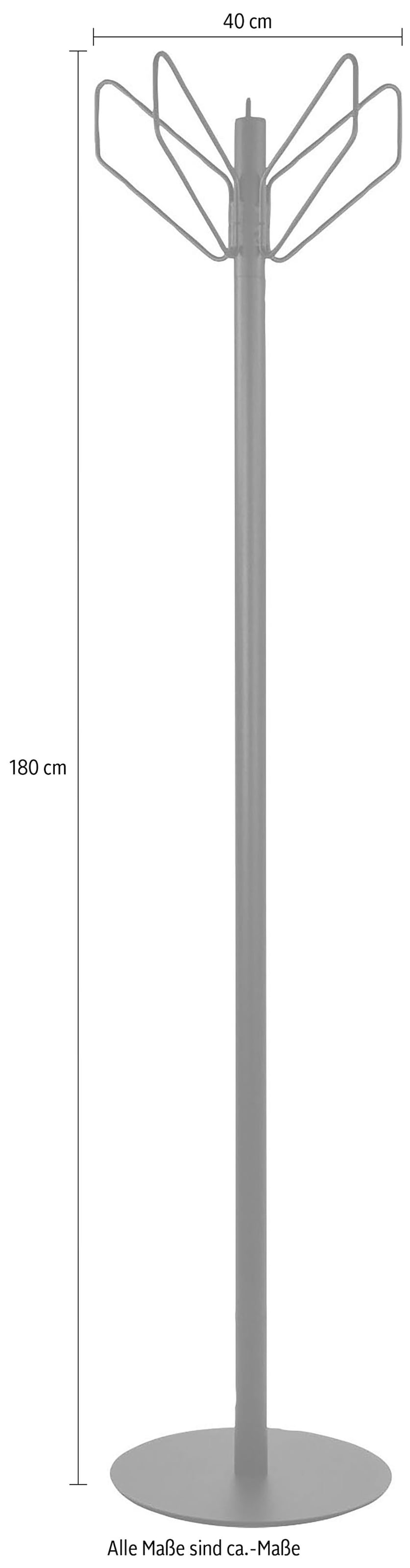 Spinder Design Garderobenständer »Fly«, Metall, Breite 40 cm