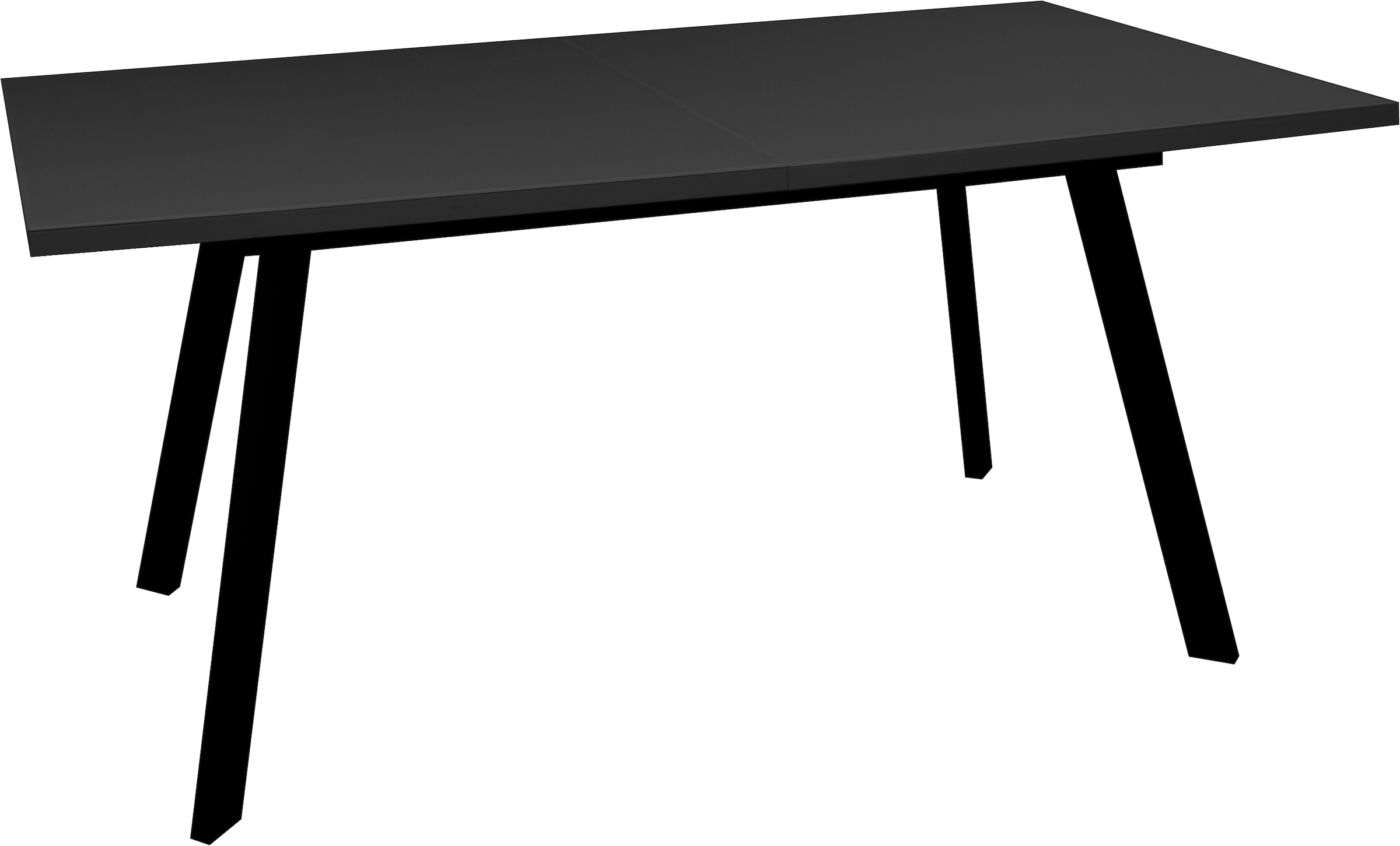 Mäusbacher Esstisch »Imola TOPSELLER!«, (OTTOs Choice Tisch), Mäusbacher Esstisch, Breite 160 cm, mit Glasoberplatte, 4 Metallfüße
