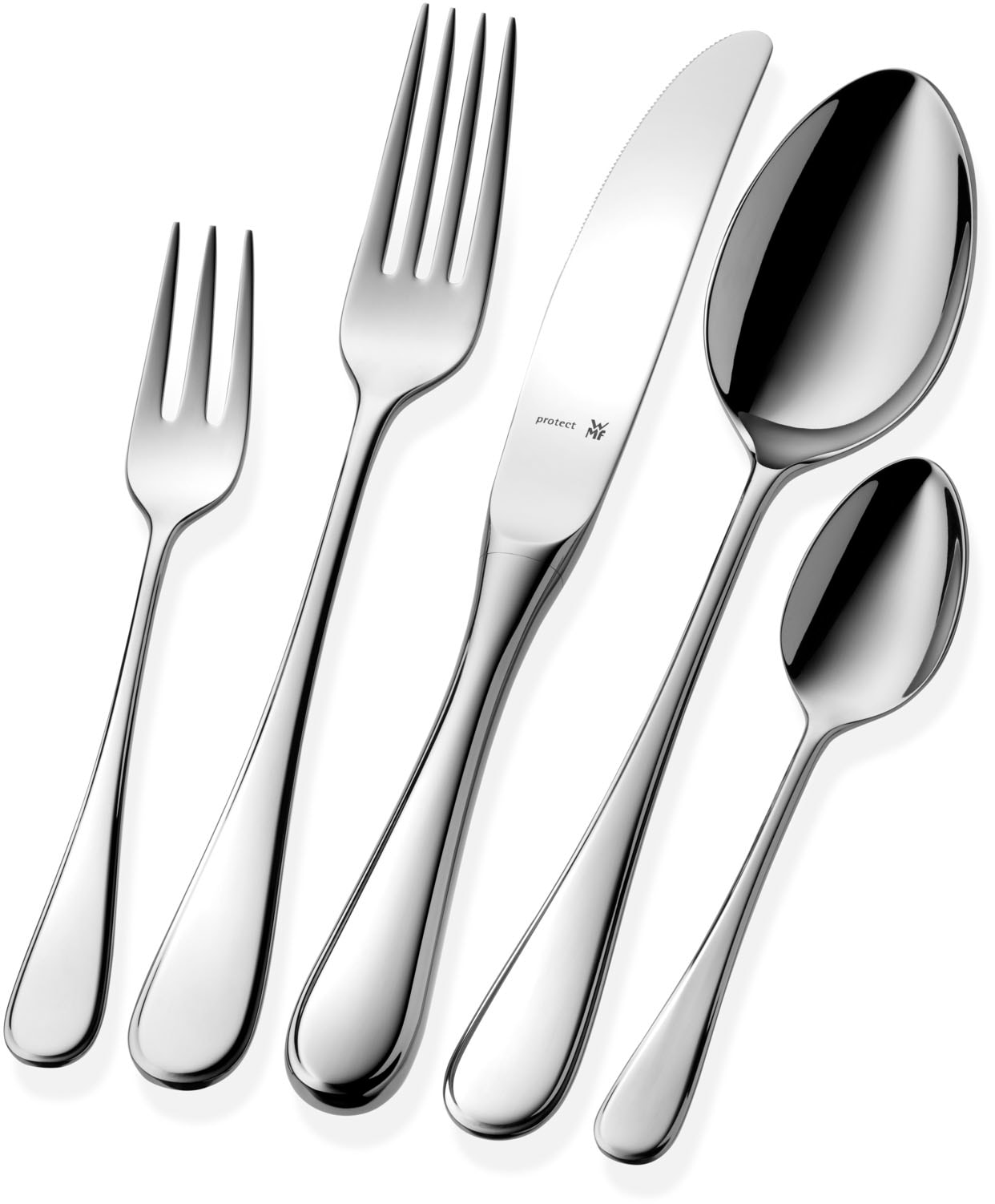 WMF Besteck-Set »Kent Plus« ergonomisch, Cromargan protect