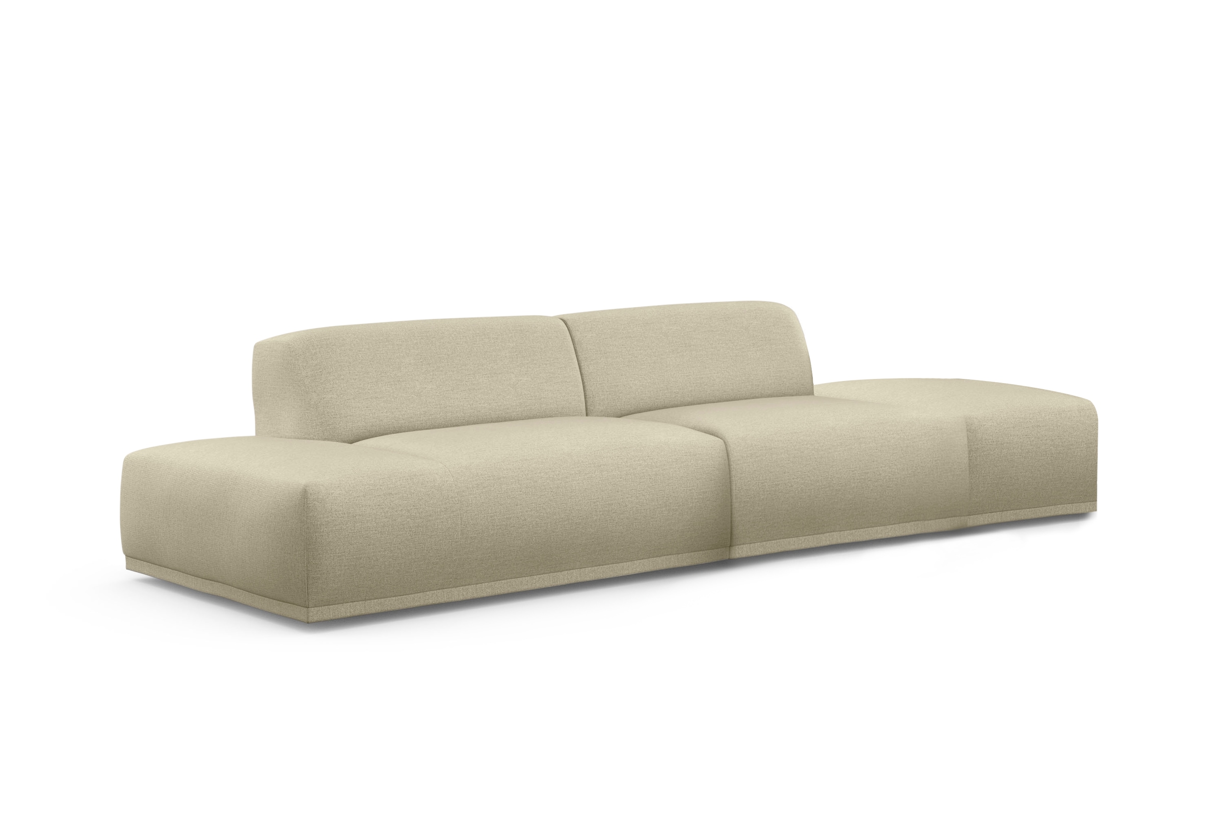 TRENDMANUFAKTUR Big-Sofa »Braga, toller Sitzkomfort, Designsofa«, in moderner Optik, mit hochwertigem Kaltschaum