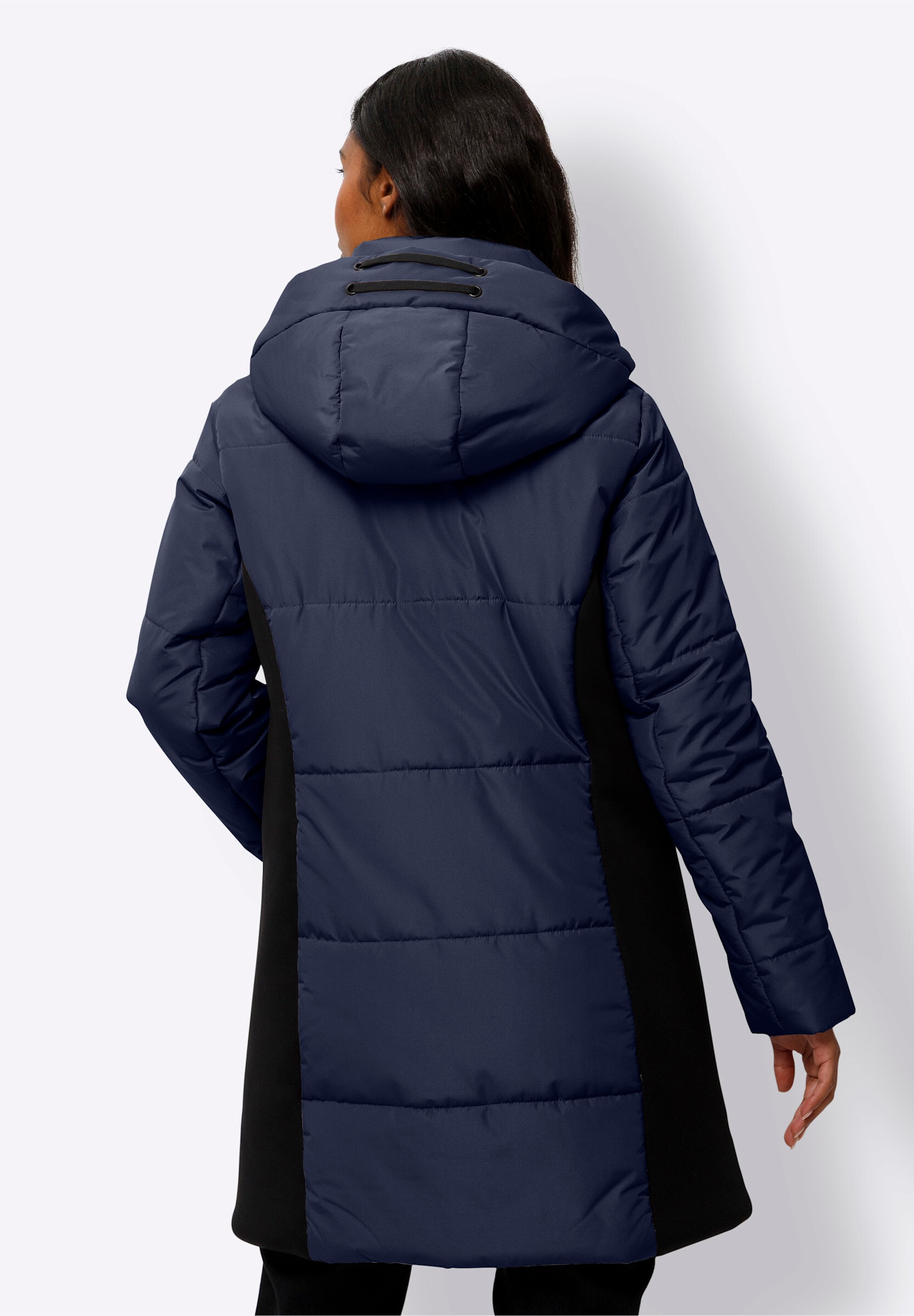 heine Steppjacke »Jacke Longjacke mit Kapuze« mit Kapuze