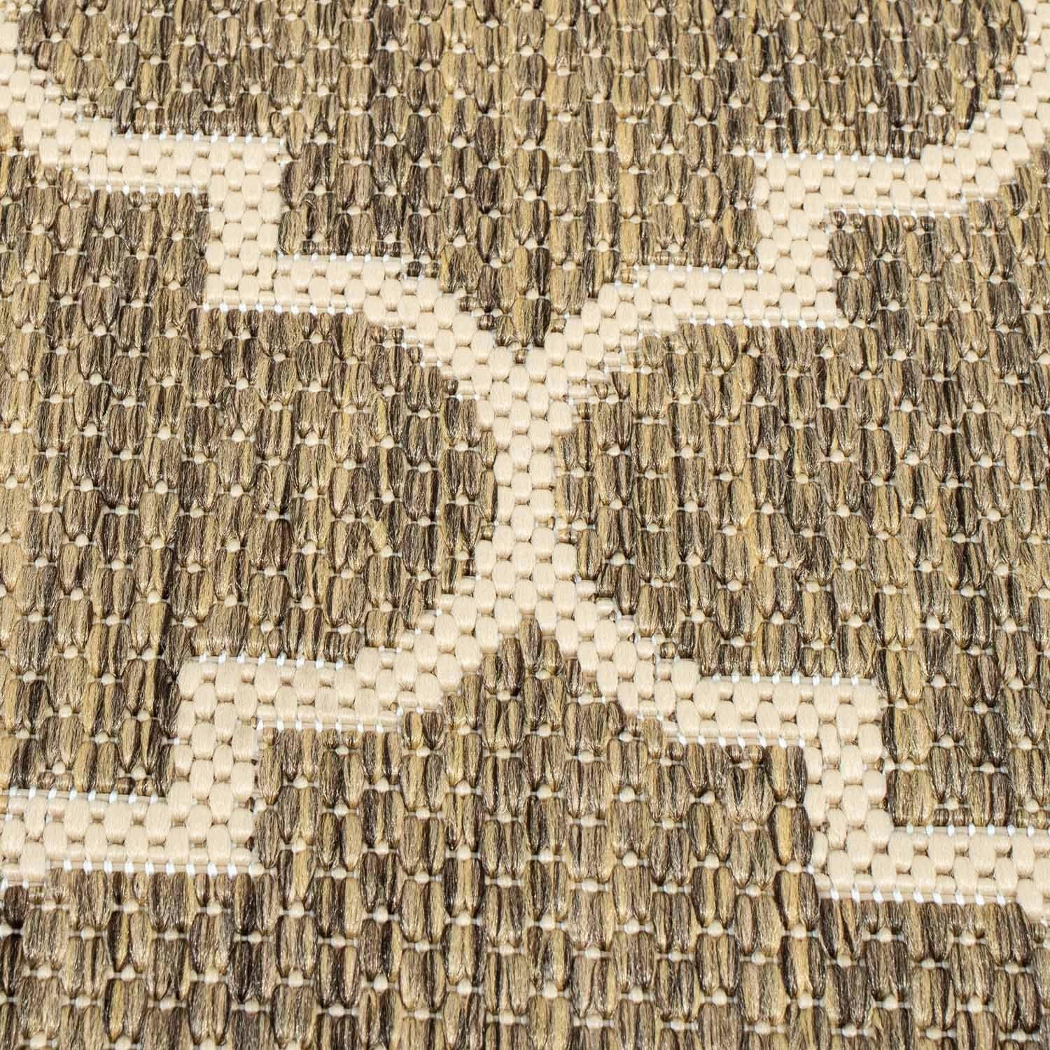 Carpet City Teppich »Sun Terrasse Muster, 604«, rechteckig, Marokkanisches In/- geeignet, Outdoor