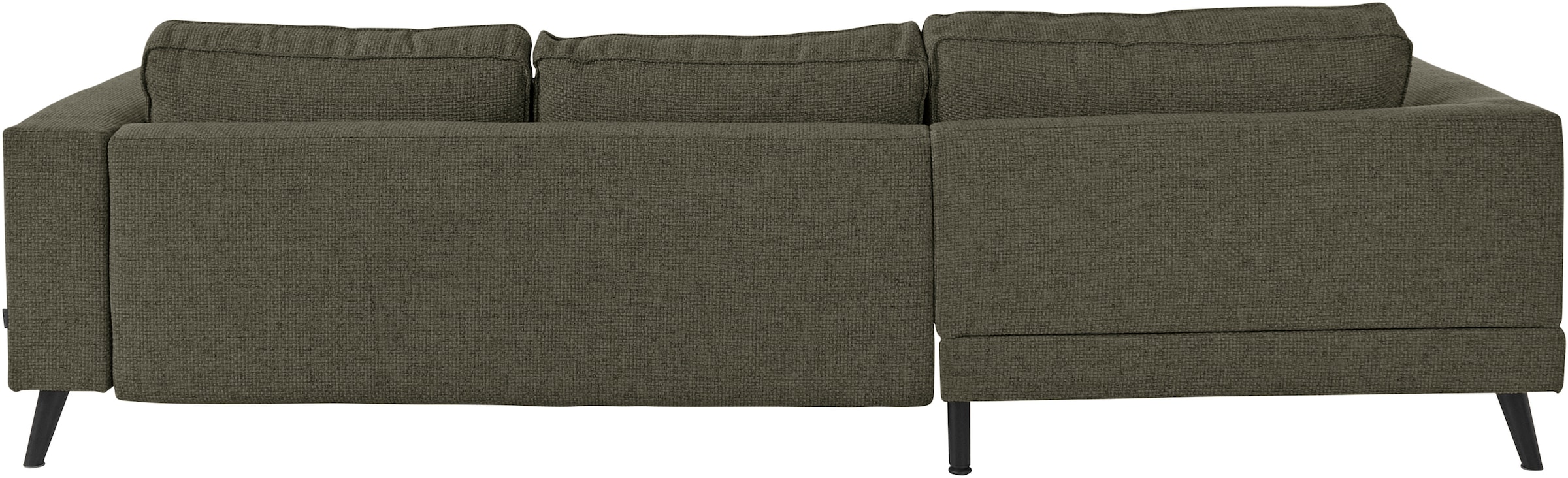 INOSIGN Ecksofa »Lumber Jack, elegant und bequem, Breite 280, hoher Fuß, L-Form«, in moderner Optik