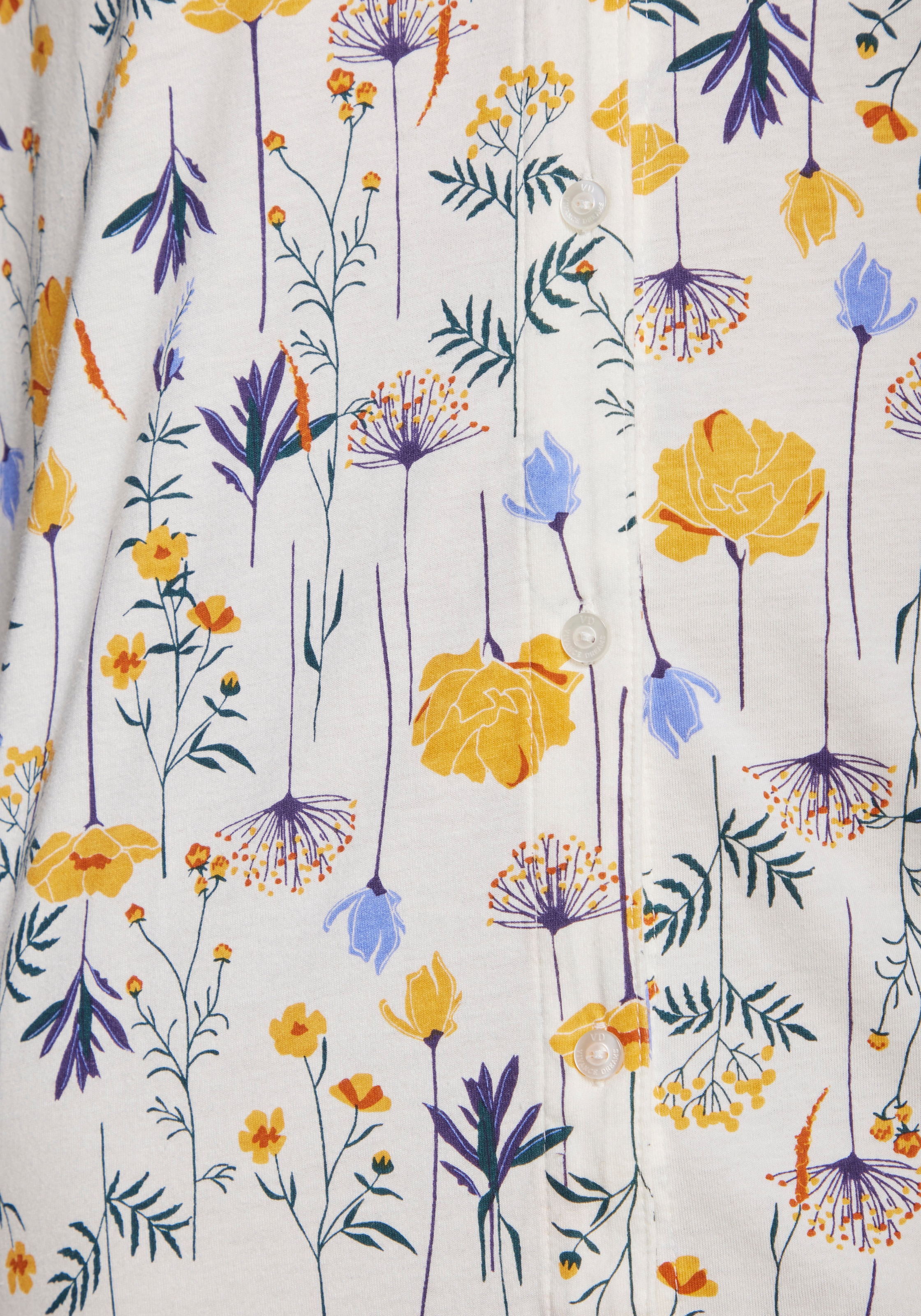 Vivance Dreams Nachthemd Brusttasche Mit schönem Muster