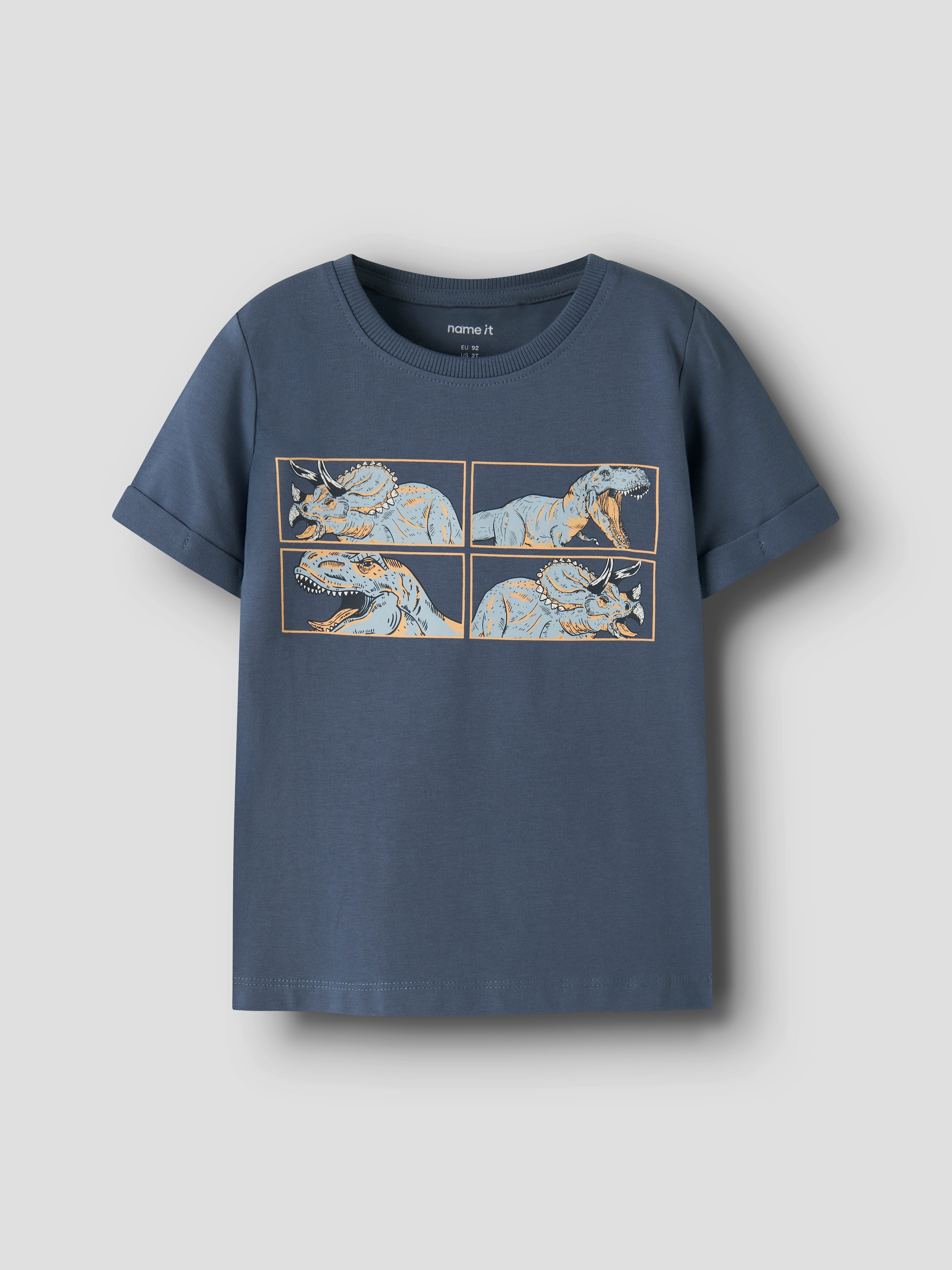 Name It T-Shirt »NMMVUX 2P SS TOP« Packung, 2 Baumwollmischung, normal geschnitten