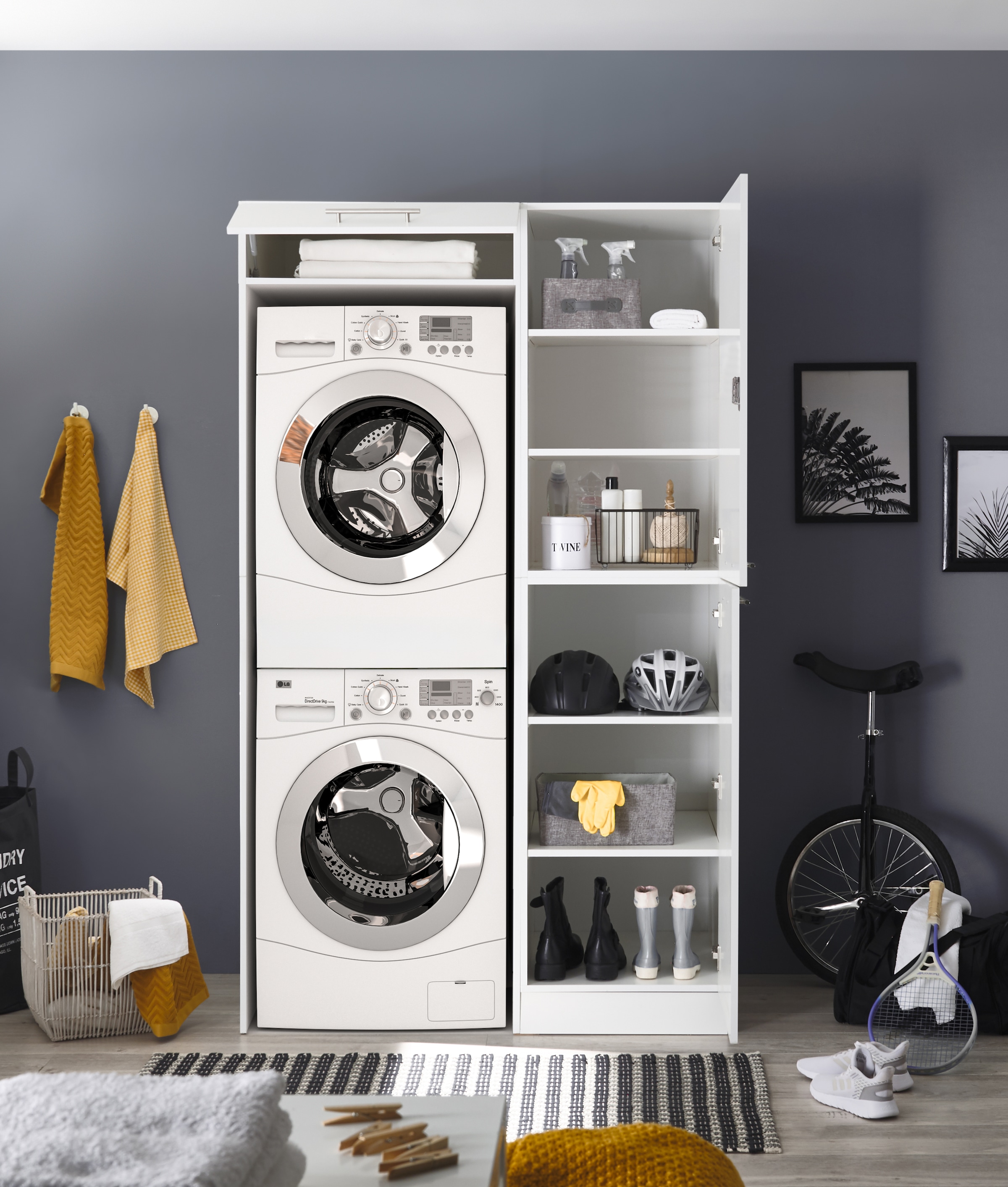 RESPEKTA Mehrzweckschrank-Set »Clara-Set 6« Set, Schrankelemente einzeln erhältlich, 2 Stk. tlg.