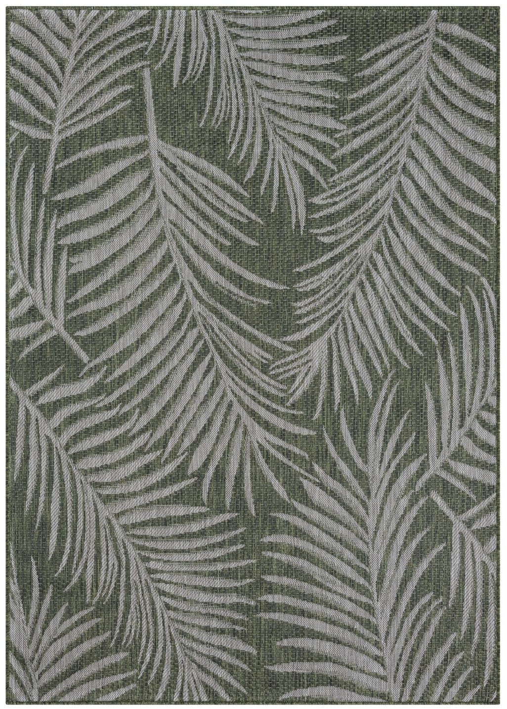 Myflair Möbel & Accessoires Teppich »Autumn« rechteckig 8 mm Höhe Wendeteppich, Blätter Motiv, Outdoor geeignet, Balkon, Terrasse