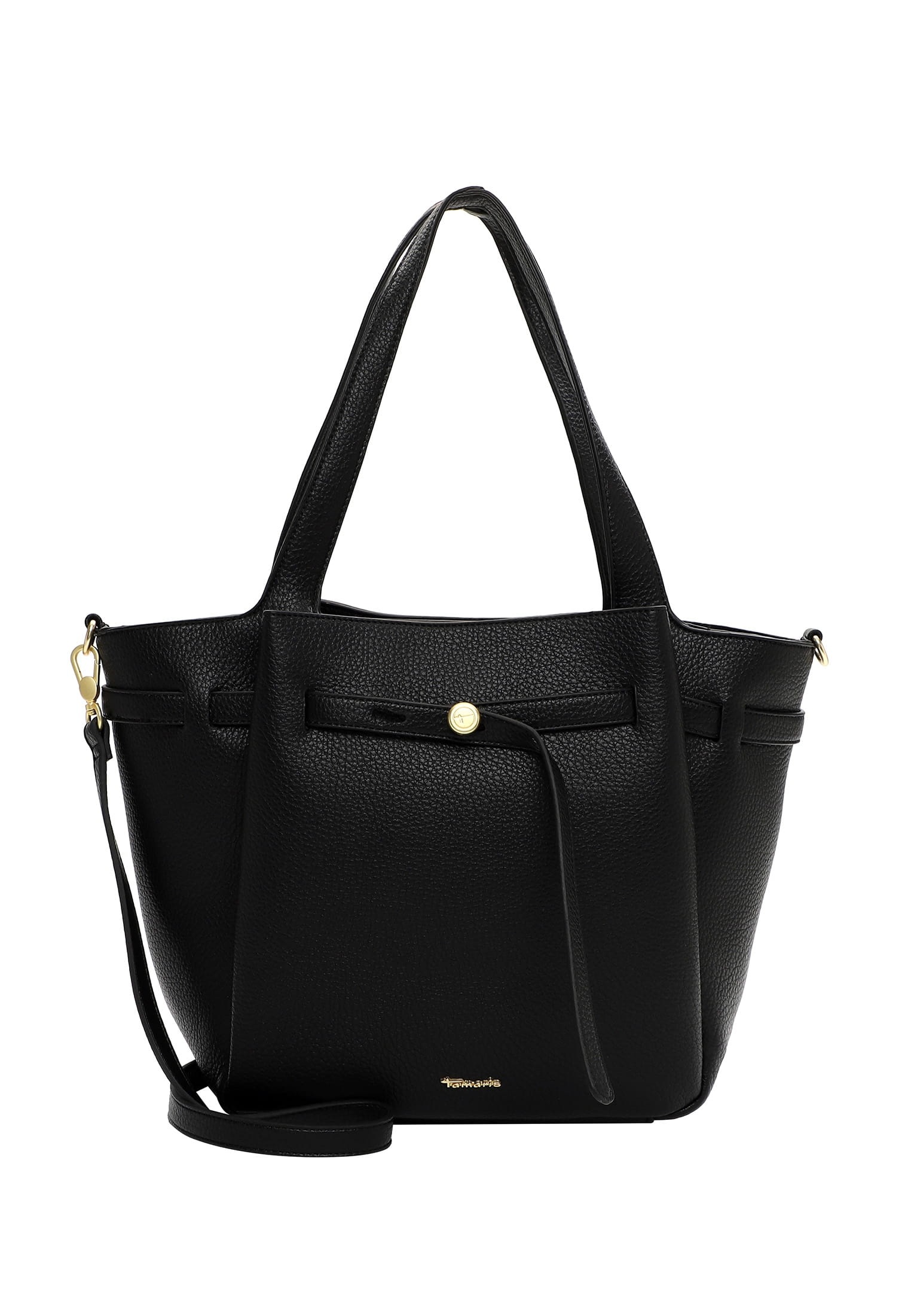 Tamaris, Damen, Shopper »Shopper TAS Kathi«, black 100, black 100, Feinsynthetik in schönem Design