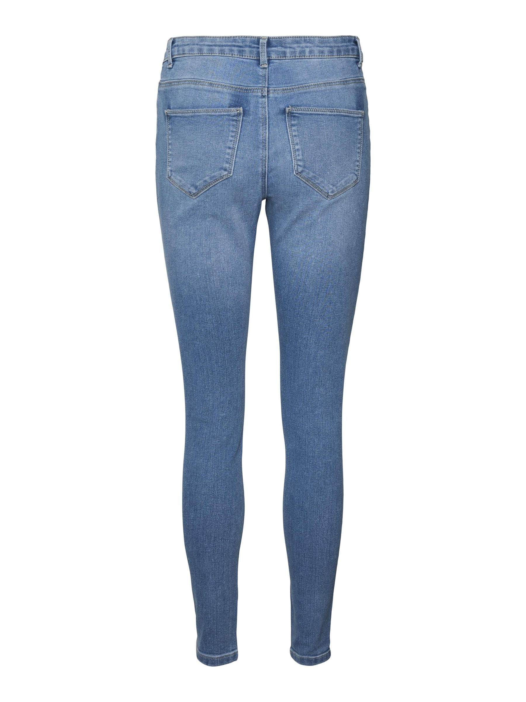 Vero Moda Skinny-fit-Jeans »VMELLY MR SKINNY JEANS BLUE NOOS«