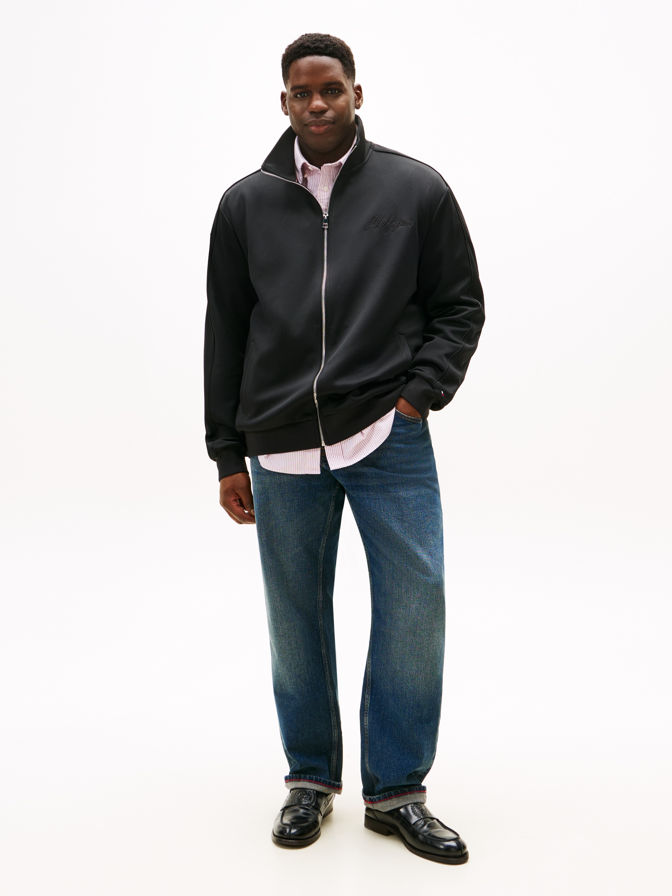 Tommy Hilfiger Big & Tall Sweatjacke »BT-MODERN ATH TRACK« Große Größen