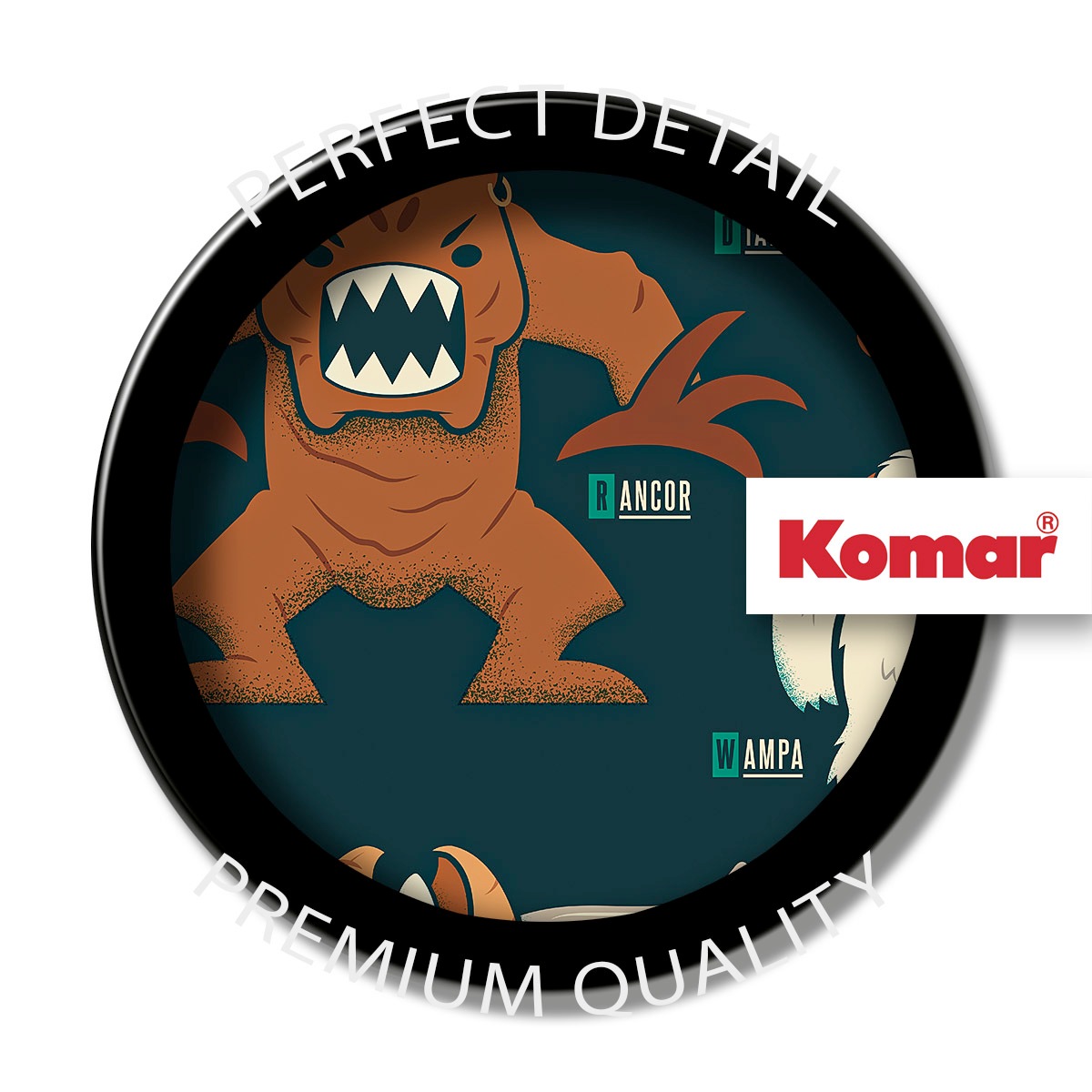 Komar Wandbild »Star Wars Hungry Monsters«, Disney, (Set, 1 St.), 50 x 70 cm (Breite x Höhe) - Kinderzimmer, Dekoration