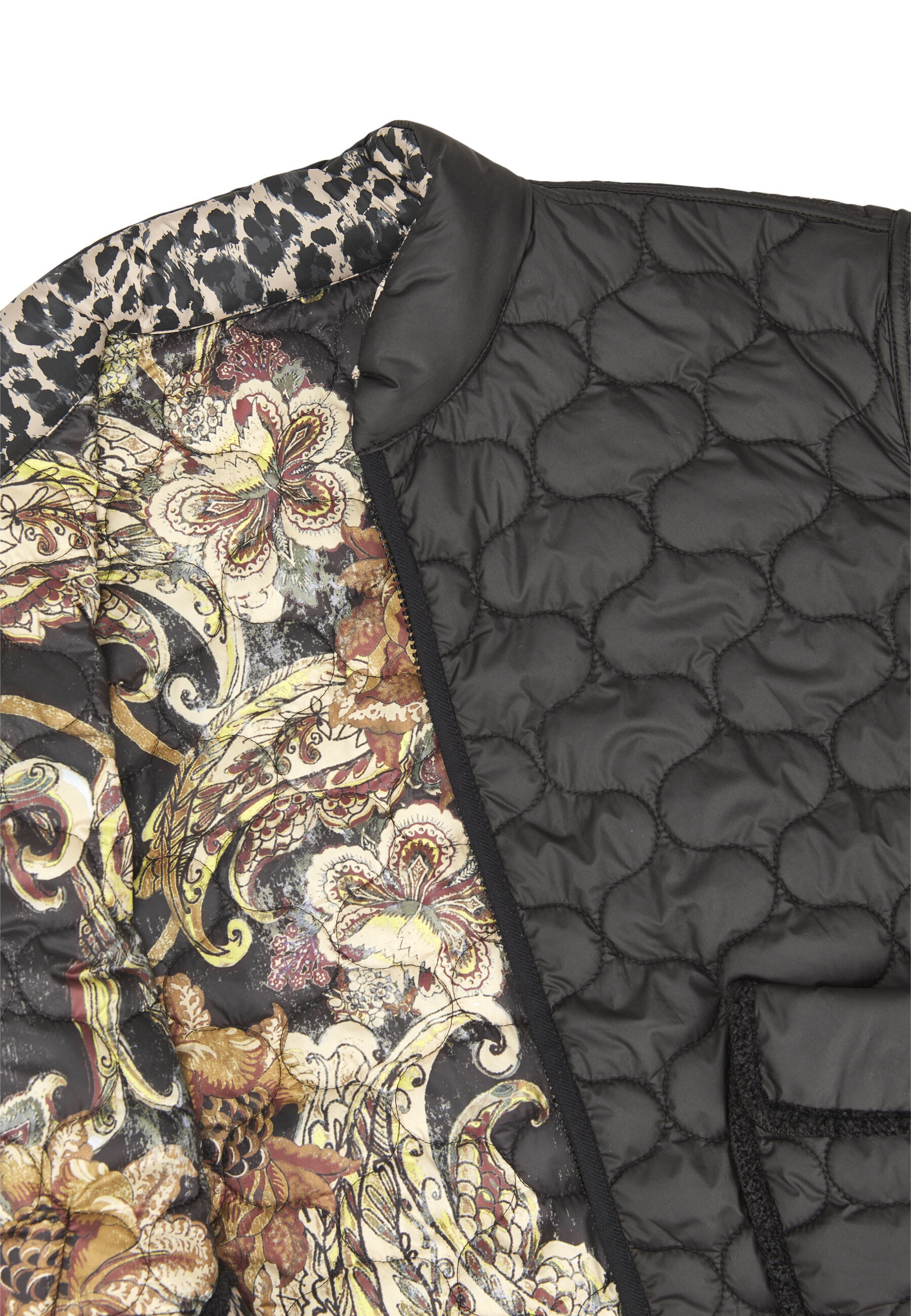 Milestone Steppjacke »MSMeadow solid« ohne Kapuze zum Wenden im Wellenstepp