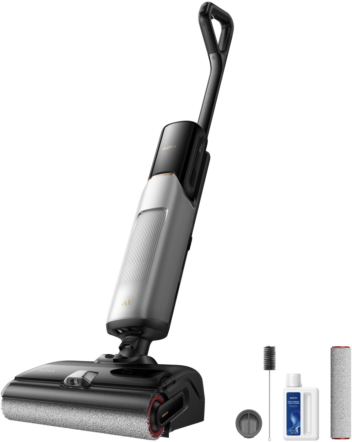 Mova Nass-Trocken-Sauger "MOVA X4 Pro" 20.000Pa Saugkraft, KI-gesteuerte Reinigungstechnologie, 180-Design