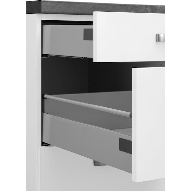 OPTIFIT Küchenzeile »Cara, Breite 400 bestellen HANSEATIC-E-Geräten, cm,«, auf Induktions-Kochfeld, Soft-Close-Funktion Raten mit