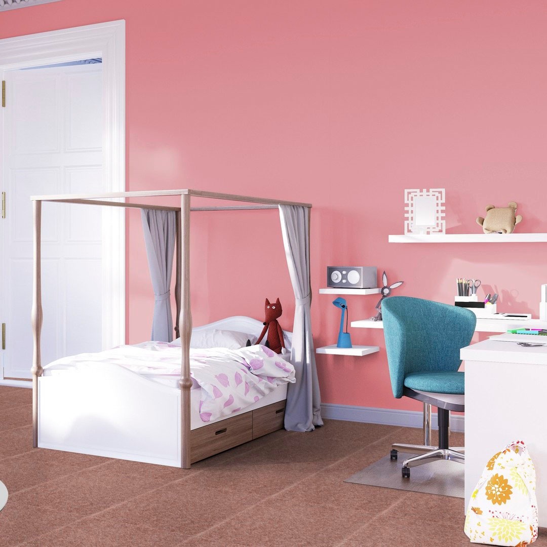 Vorwerk Teppichboden »Passion 1055, Velours - Uni Farben«, rechteckig, 7,6 mm Höhe, Wohnzimmer, Schlafzimmer, Kinderzimmer, Breite 400/500 cm