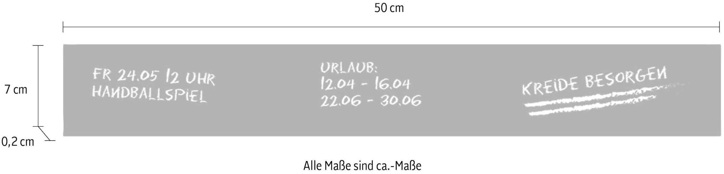 bequem kaufen queence Memo-Board« Tafelfolie »Magnetisches