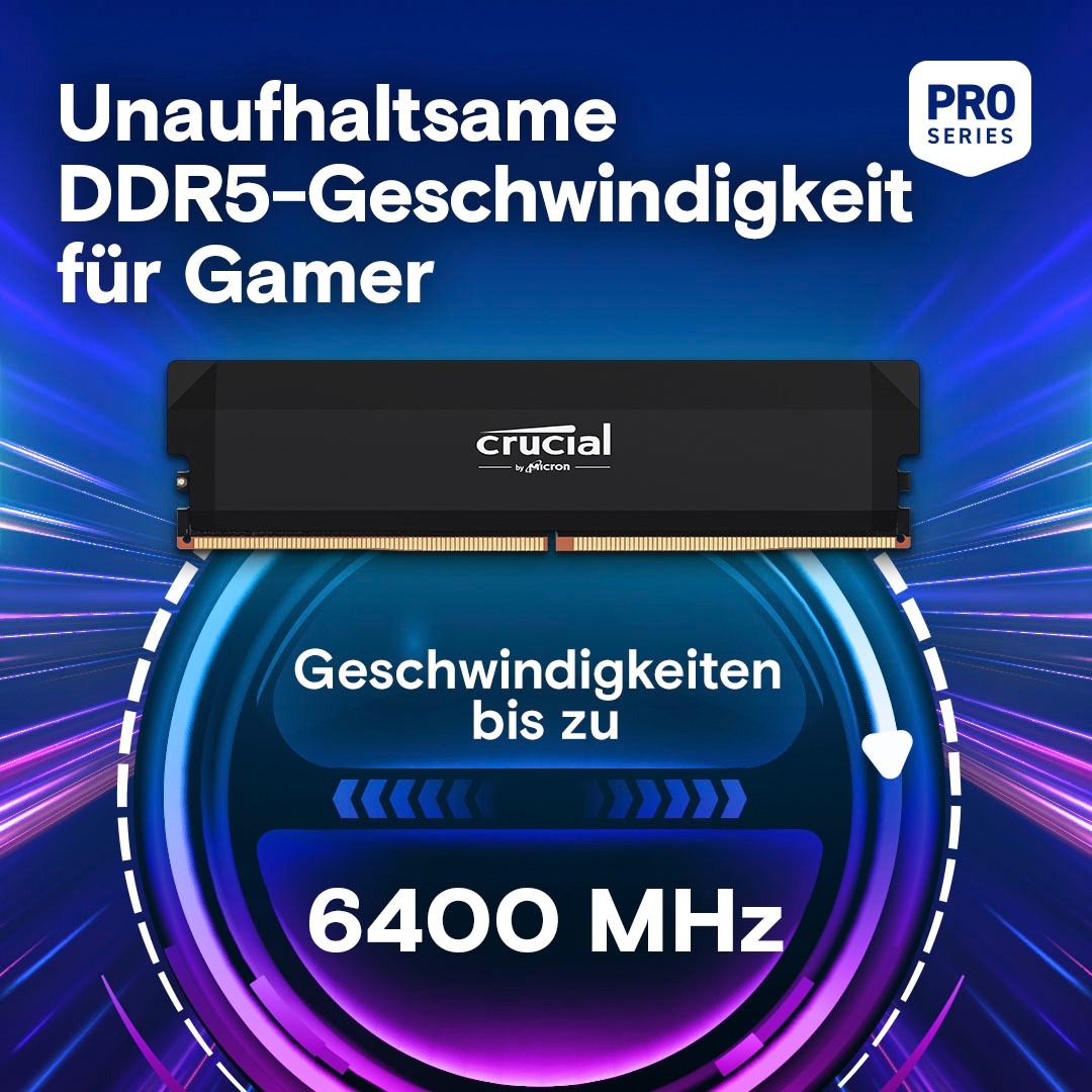 Crucial Arbeitsspeicher »Pro Overclocking 16GB CL36«