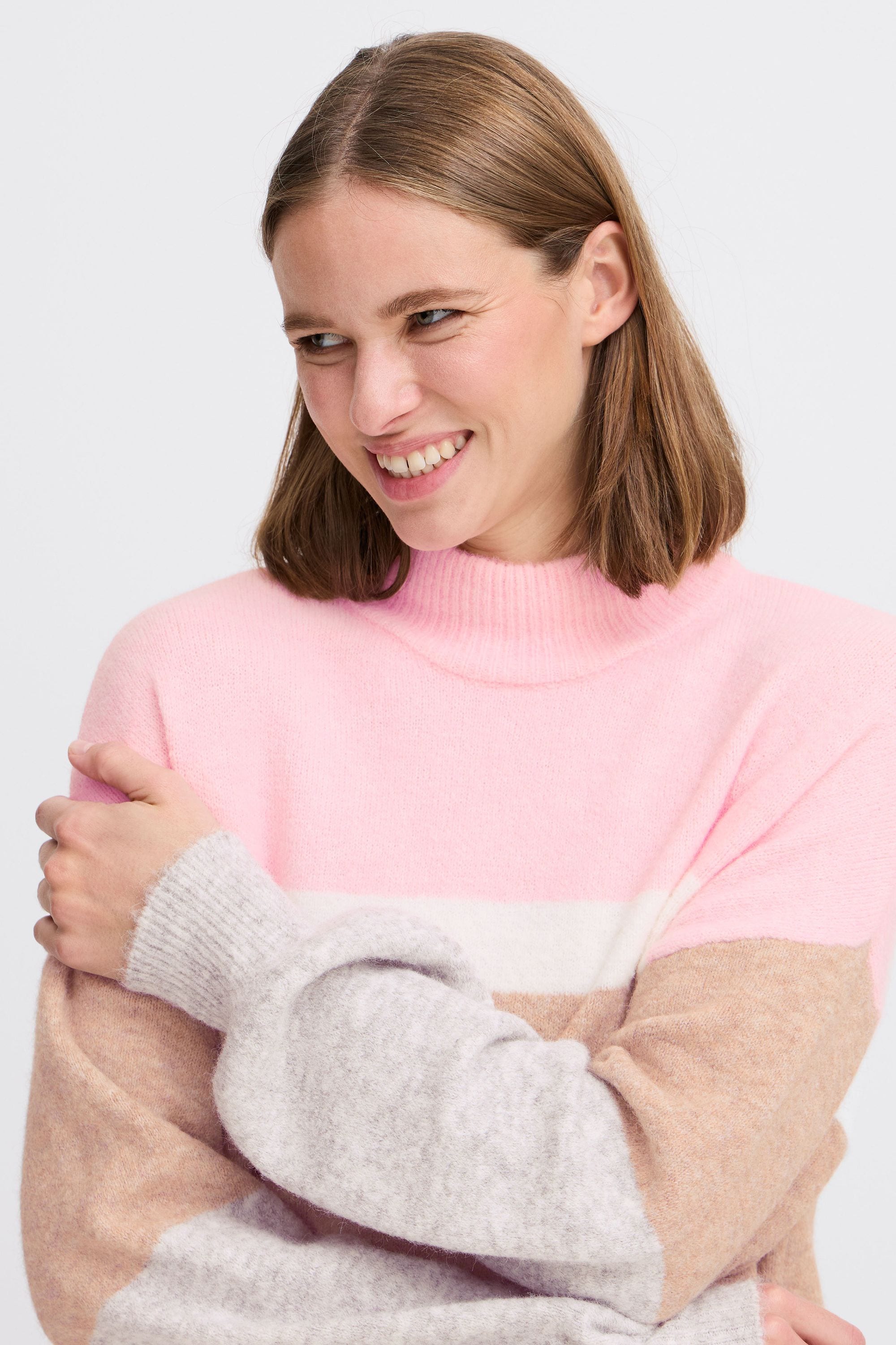 b.young Rollkragenpullover »Rollkragenpullover BYOMEA STRIPED JUMPER 2 -«