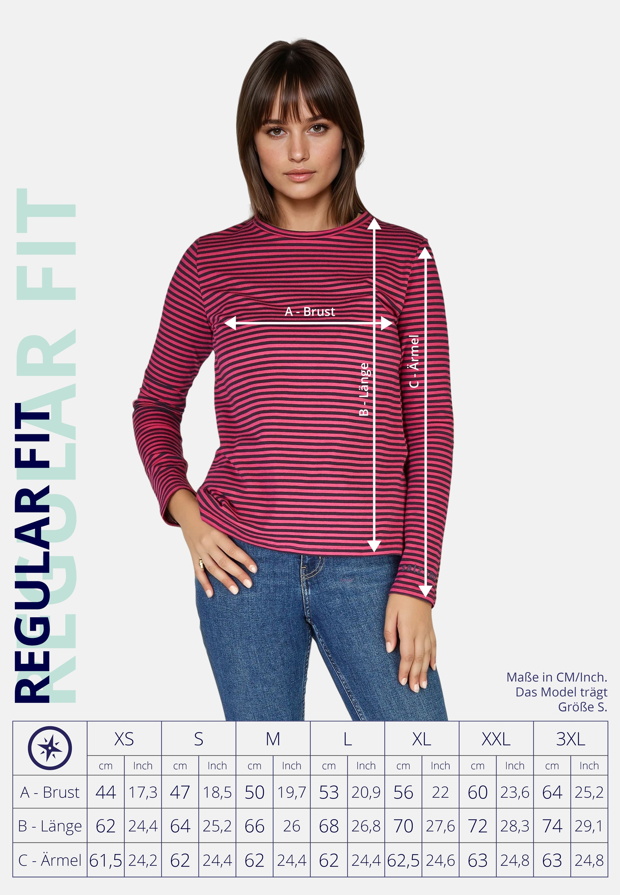 salzhaut T-Shirt »Longsleeve VOSS«