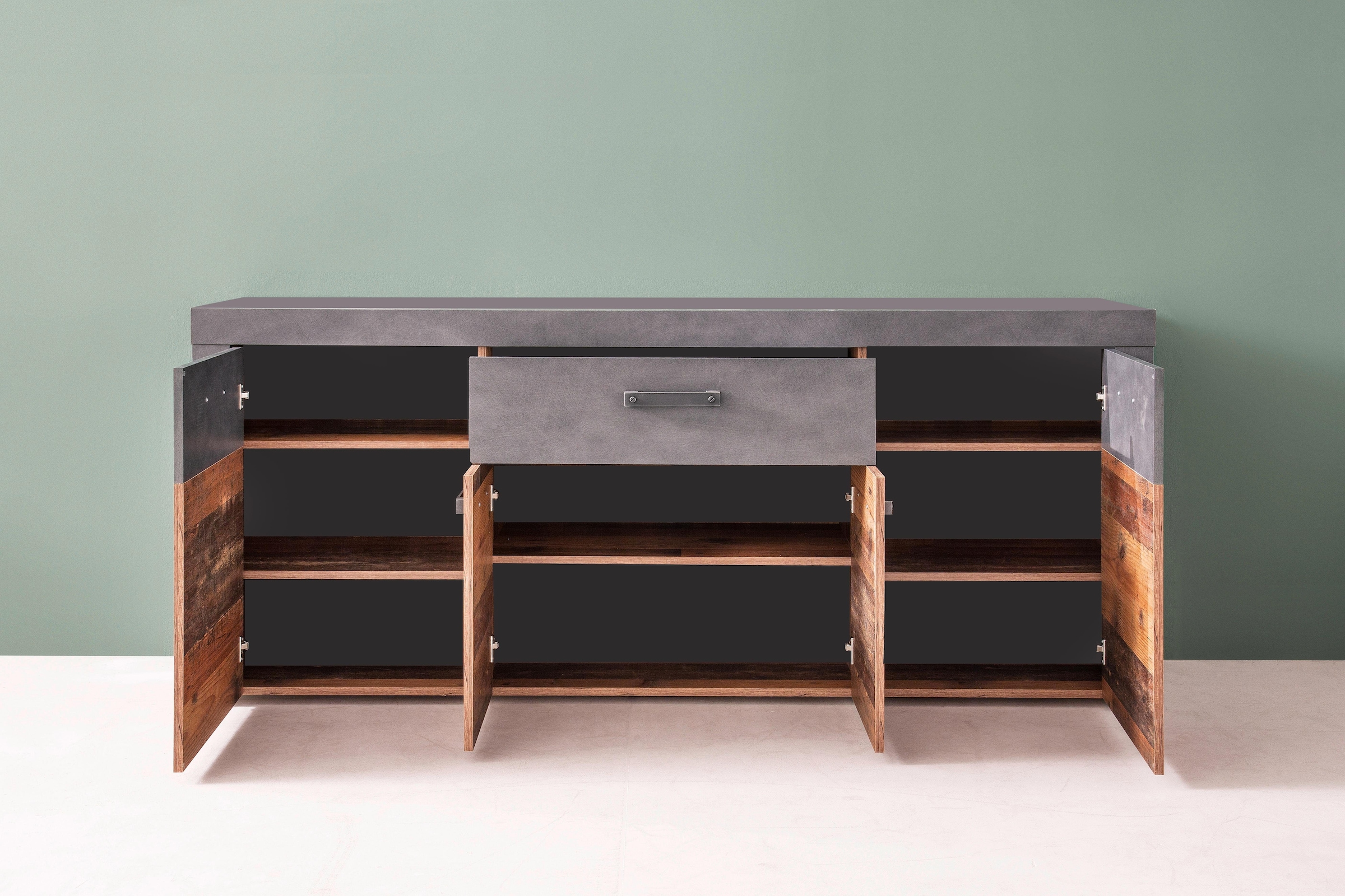 INOSIGN Sideboard »Ilana«, Kommode mit Schublade und 8 Fächern, Breite 178 cm