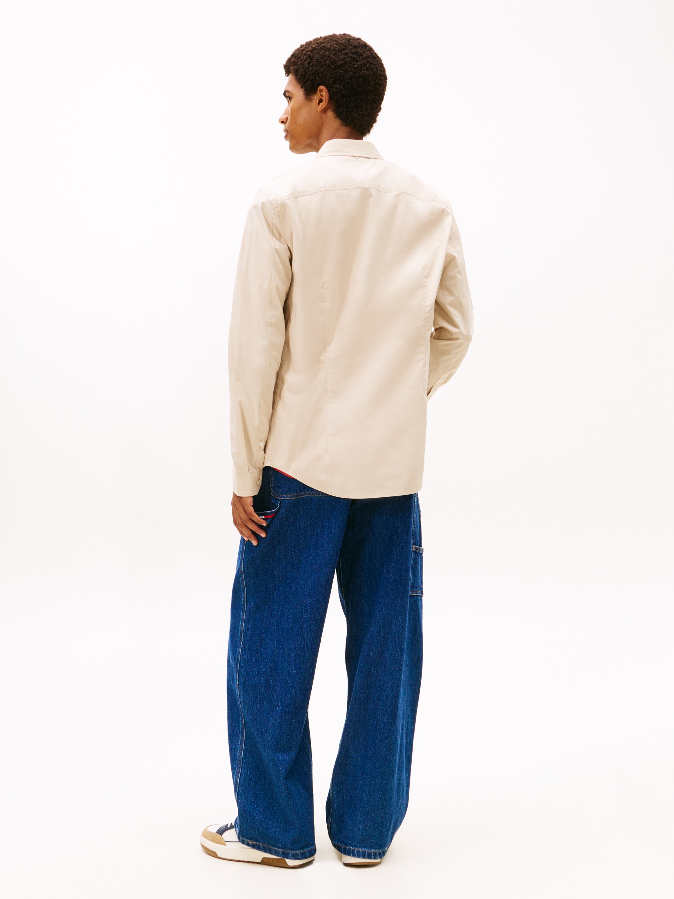 Tommy Jeans Langarmhemd »Sabim Stretch Shirt« Stretch Hemd, Premium, Slim Fit, mit Elasthan