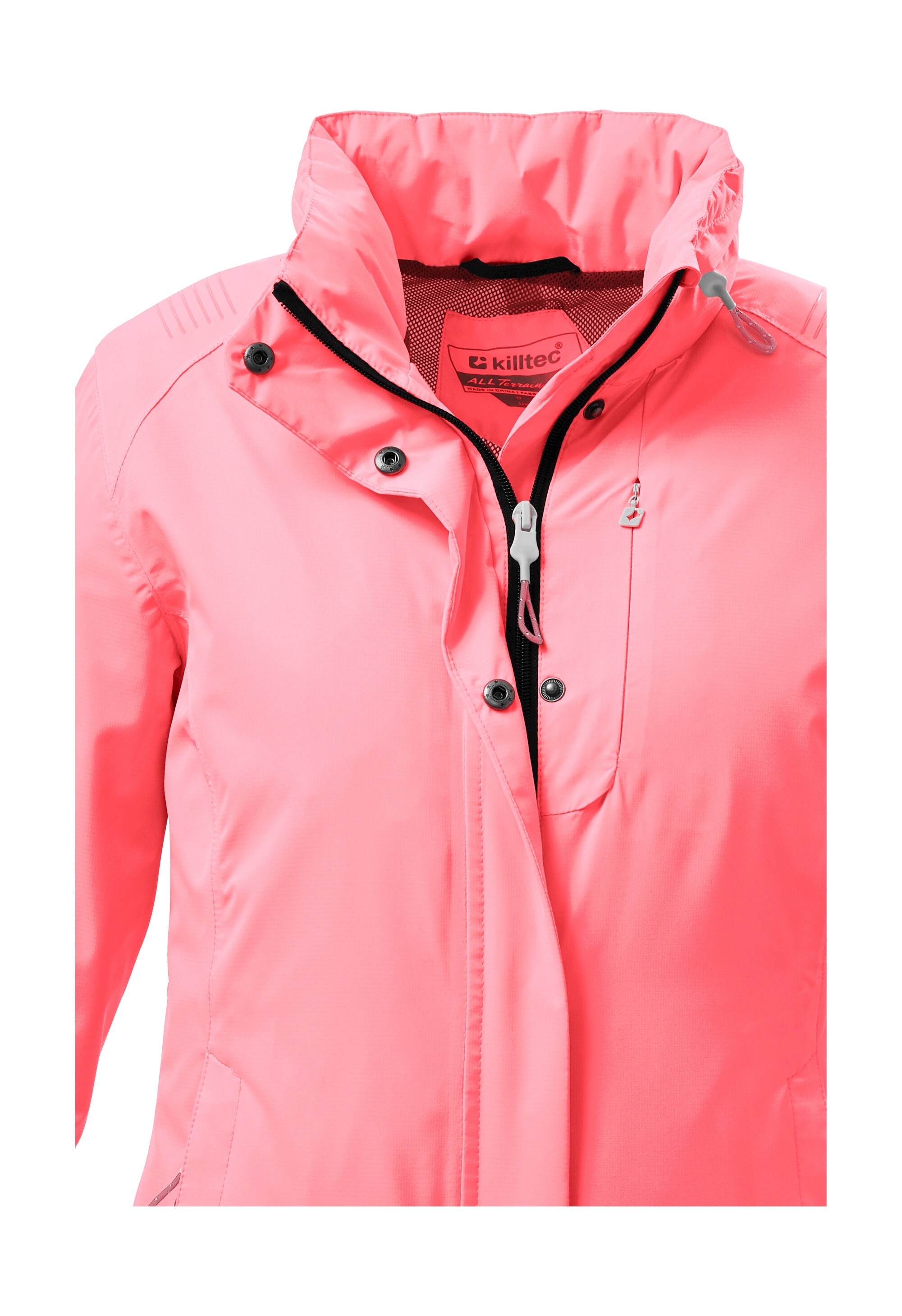 Killtec Outdoorjacke »KOS 25 WMN JCKT« Leichte, wasserdichte, atmungsaktive Funktionsjacke mit Reflexionen