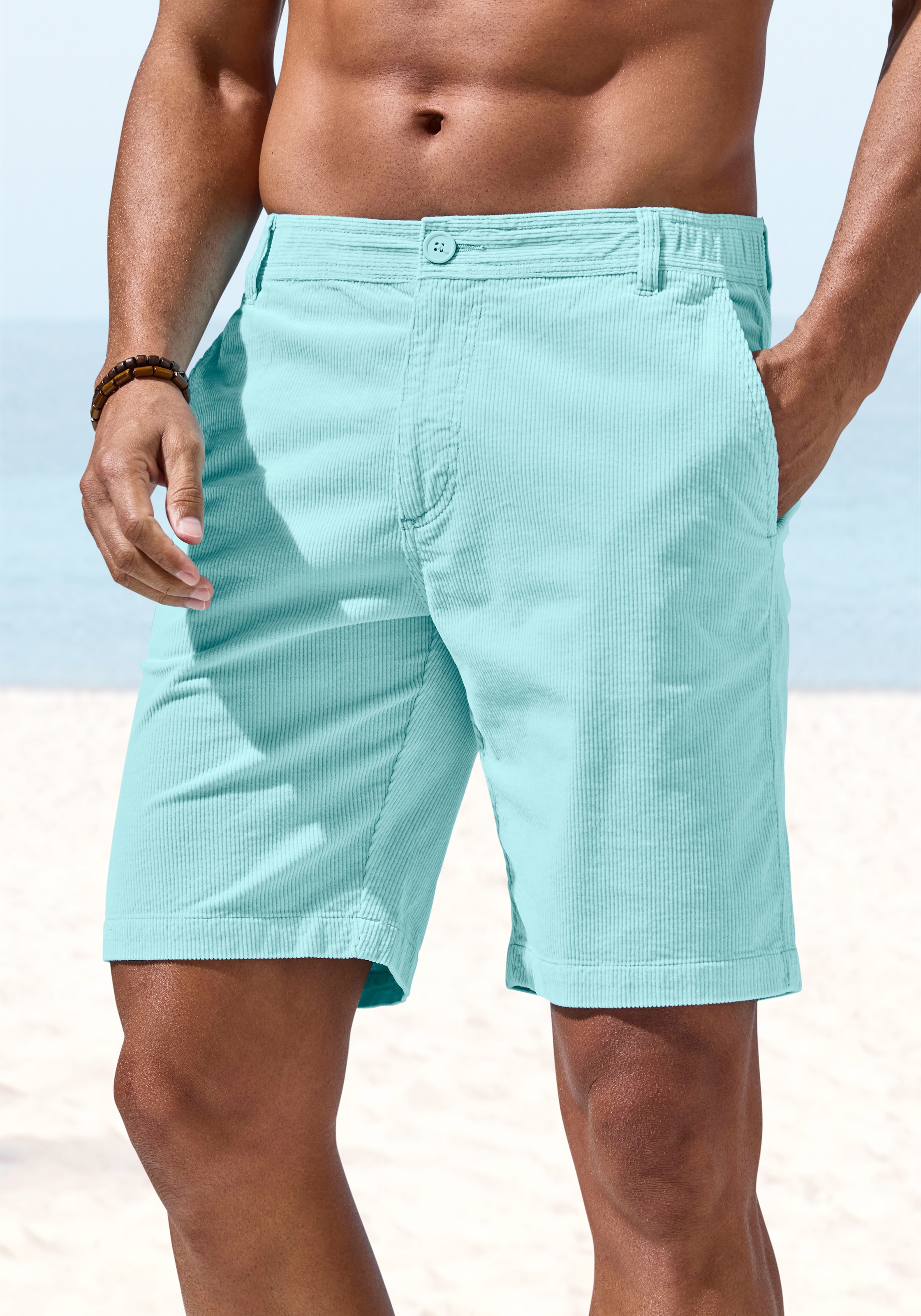 H.I.S Shorts "sommerliche Bermuda, Cordhose"