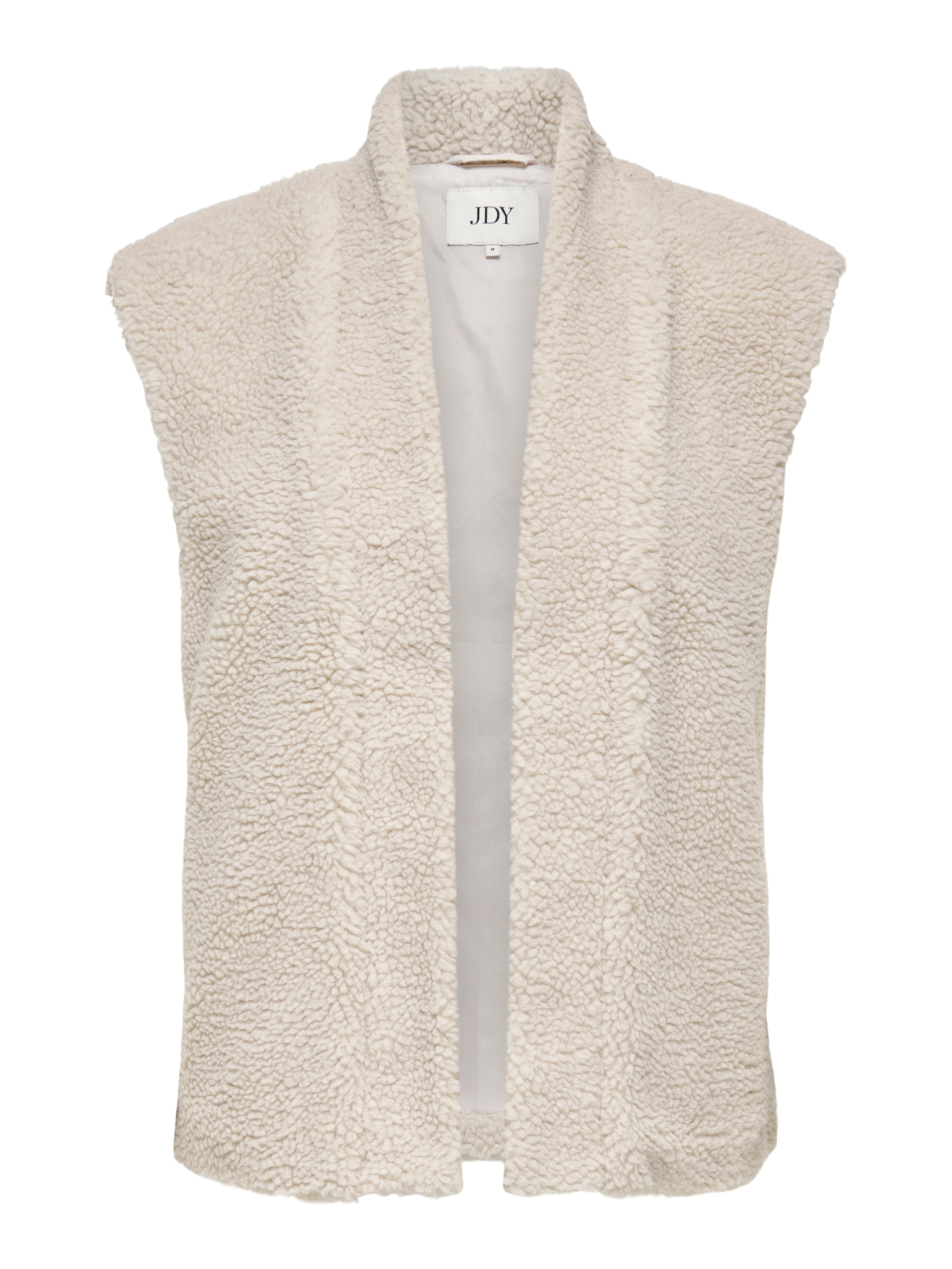 JDY Fellimitatweste »JDYBIRDY LIFE TEDDY OPEN VEST OTW NOOS«