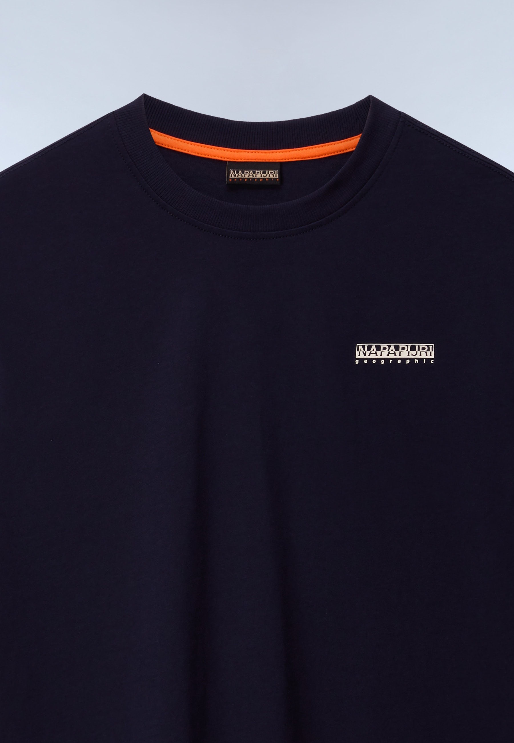 Napapijri T-Shirt »S-SMALL BOX« mit Rundhalsausschnitt, Kurzarm-Design, aus Baumwoll-Jersey