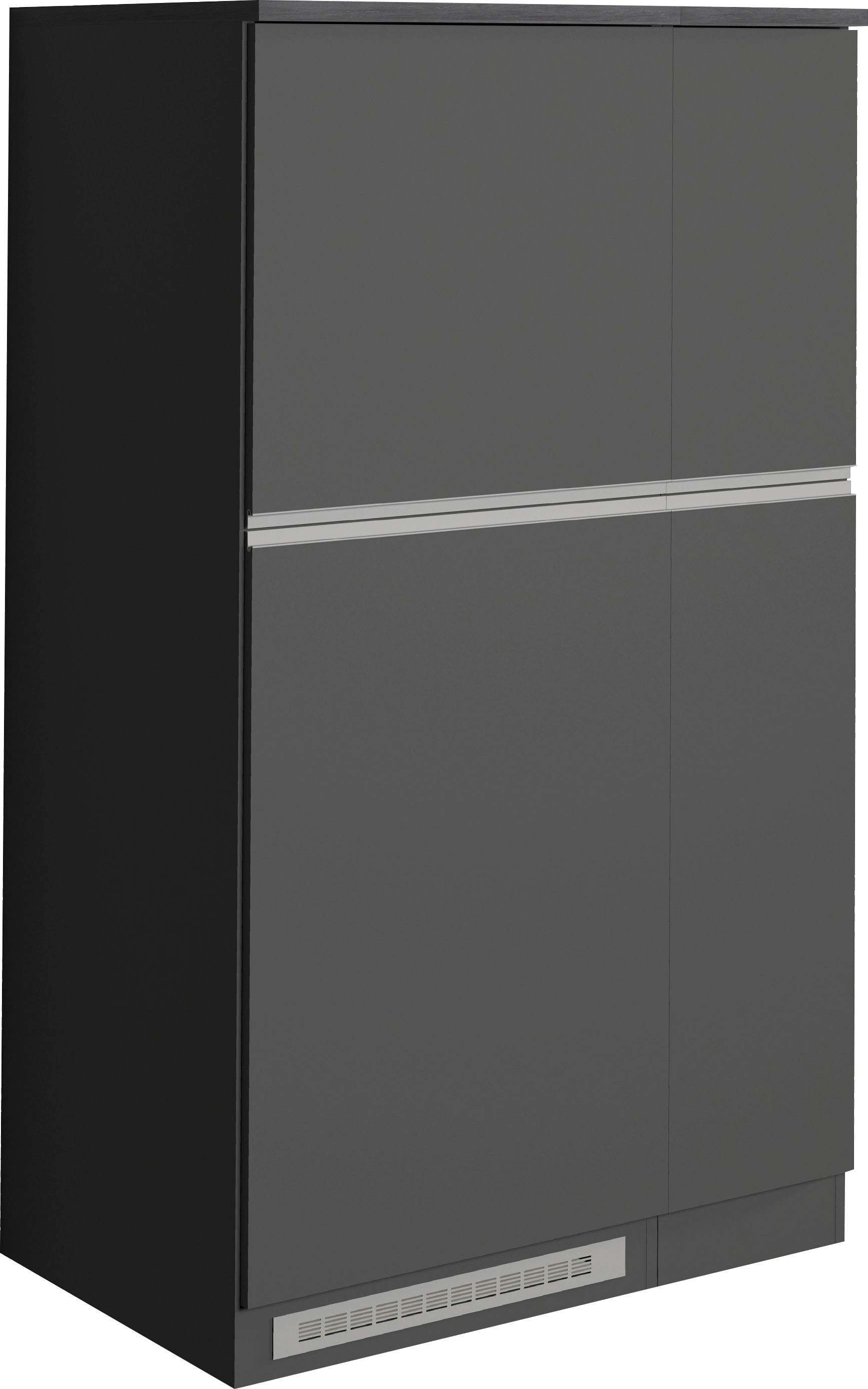 KOCHSTATION Küche "KS-Sole Küchenschrank-Set" Breite 90 cm,Umbau-und Apothekerschrank im Set