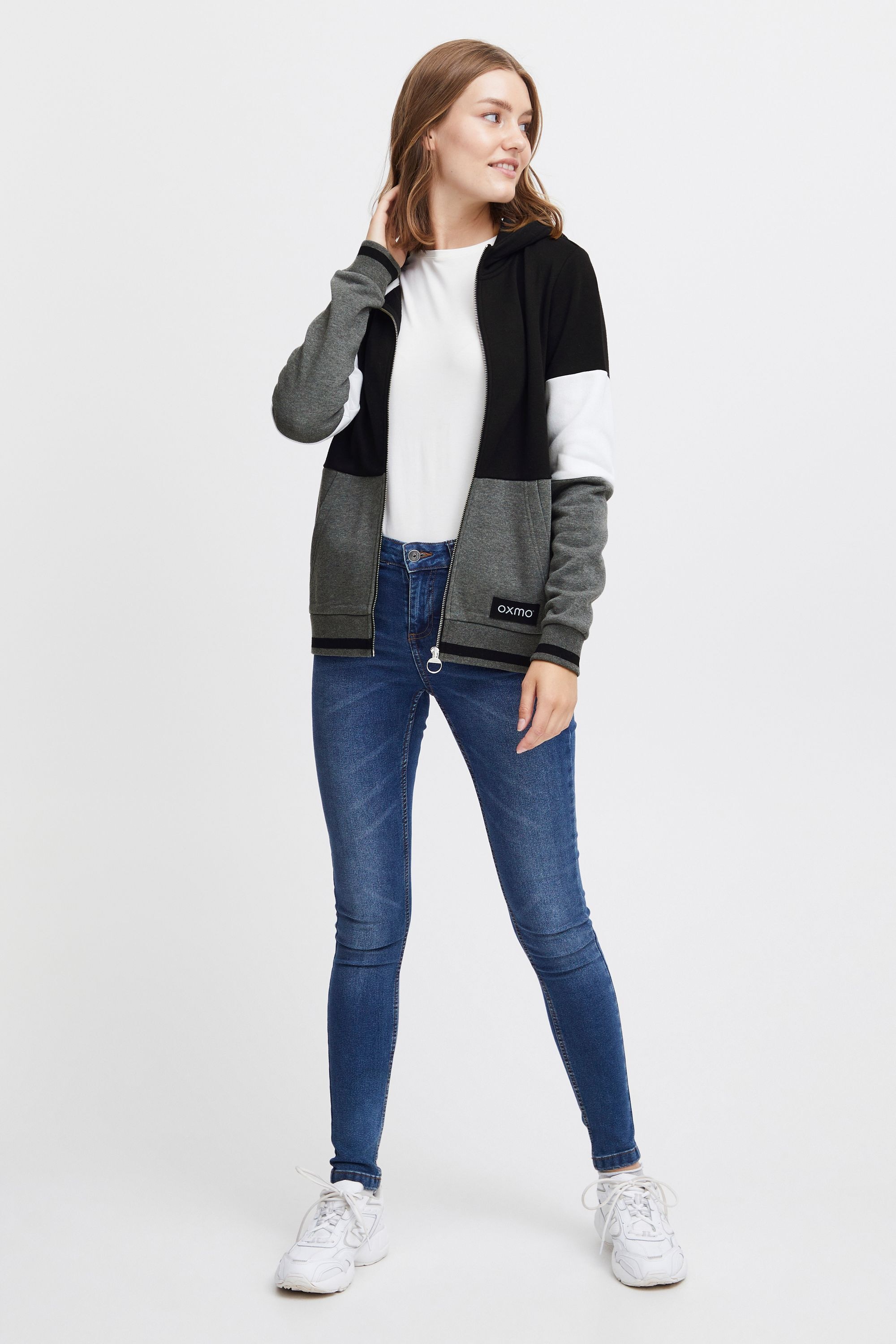 OXMO Kapuzensweatjacke »Kapuzensweatjacke OXOmanna«