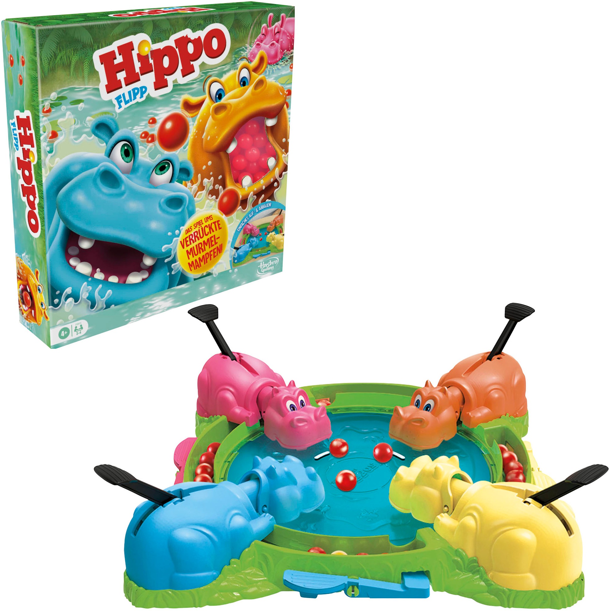 Hasbro Spiel »Hasbro Gaming, Hippo Flipp«