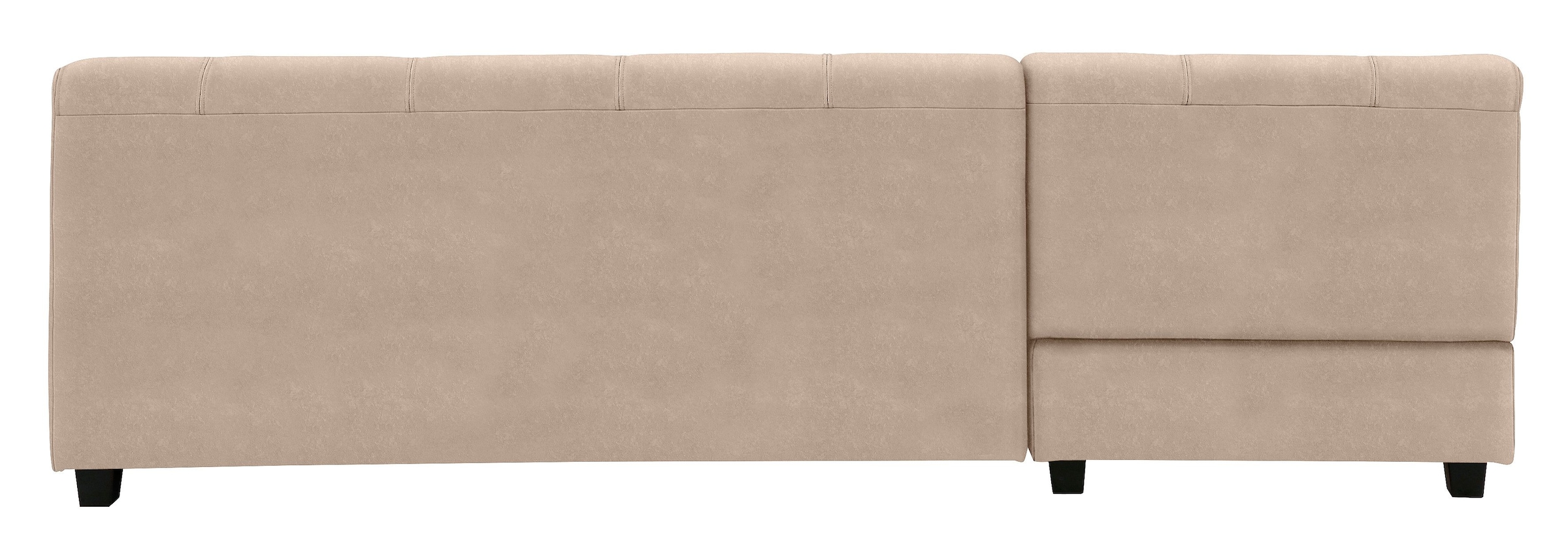 Home affaire Ecksofa »Falk L-Form«, mit Federkern und wahlweise mit Bettfunktion